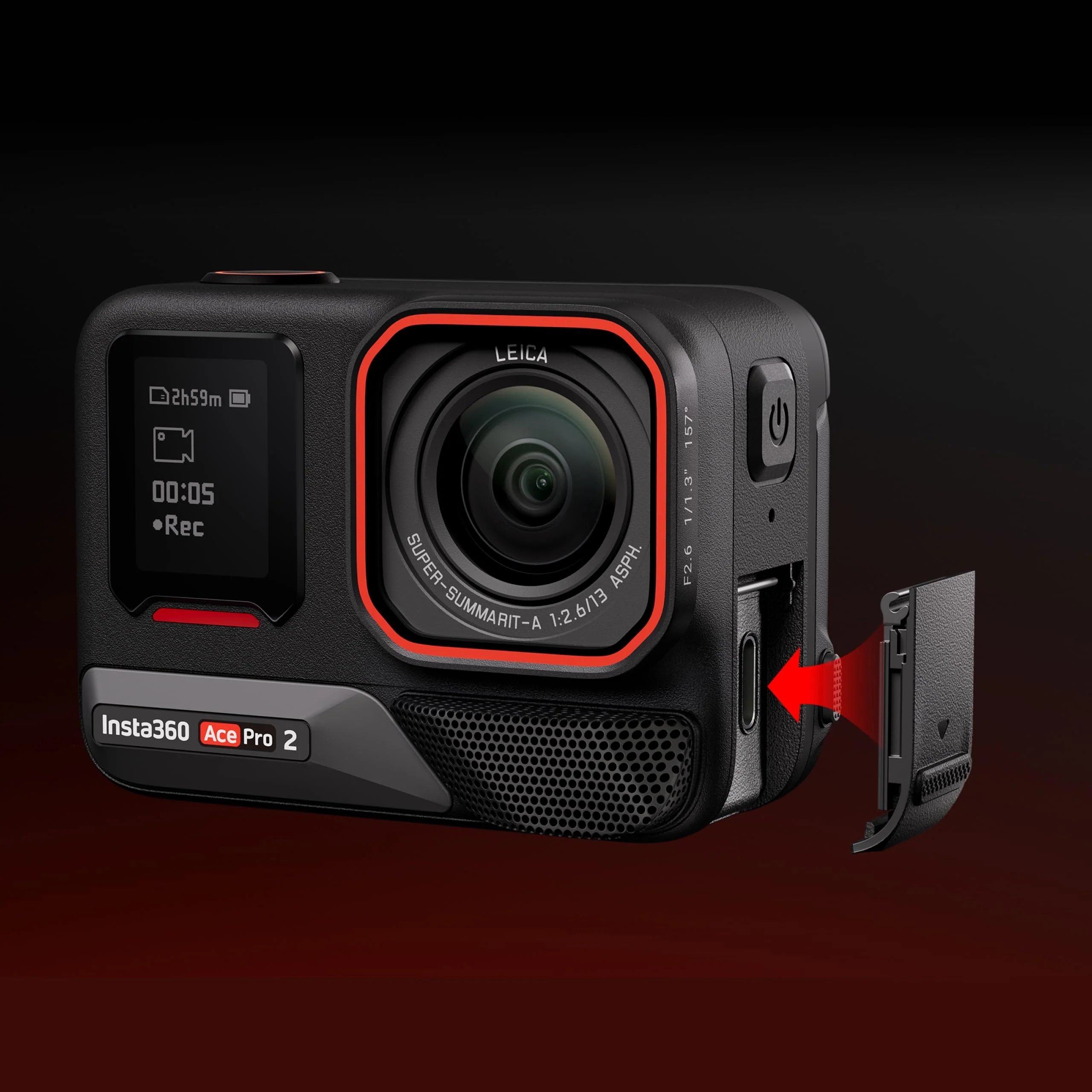 Insta360 Ace Pro 2 USB Cover - Image 2