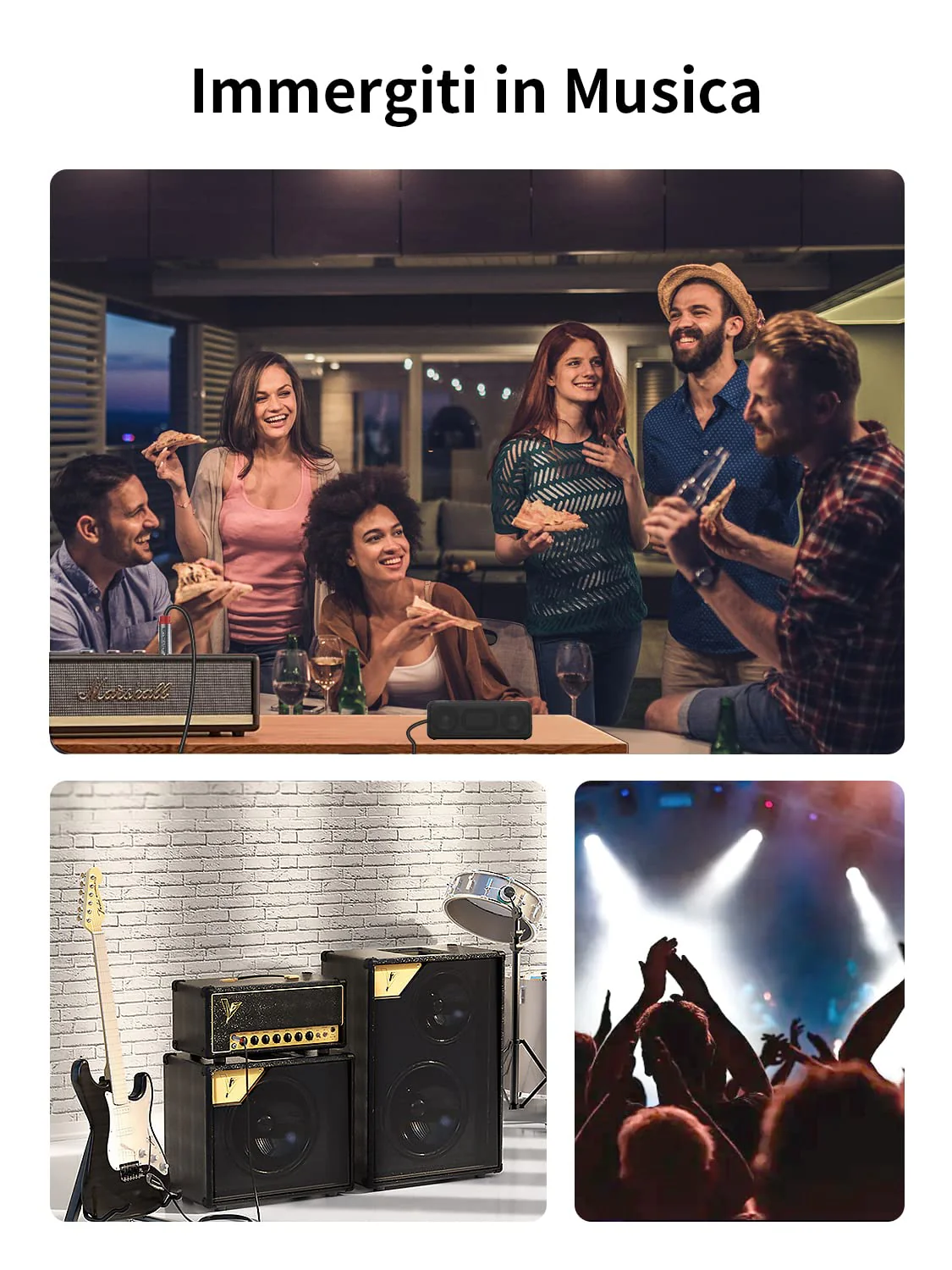 Instrument Cable,【6.6ft/ 2m-2pack】 6.35mm Male to Male 1/4 inch to 1/4 inch Audio Cable, Fish Wire Braided TRS Cable, for Guitar Cable, Bass, Keyboard, Mixer, Amplifier, Equalizer, Speaker. 6.6Ft/2M-2Pack - Image 6