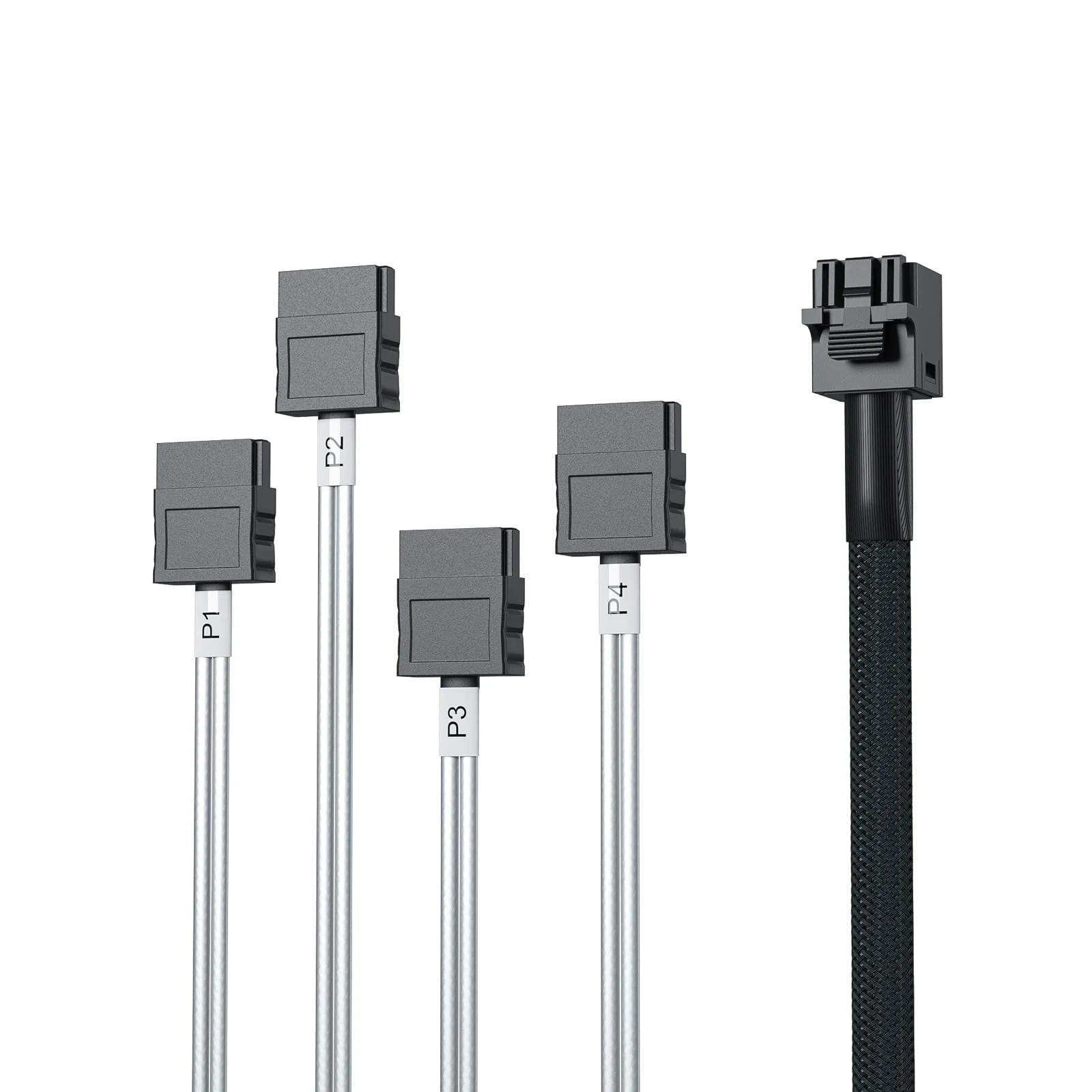 Internal Mini SAS HD SFF-8643 to 4X SATA (7pin) Hard Disk Data Server Raid Cable, 0.5-Meter (1.64 ft), 6 Gbit/s, for Motherboard, Controller, Hard Drive 0.5m(1.6ft) 1 - Image 2