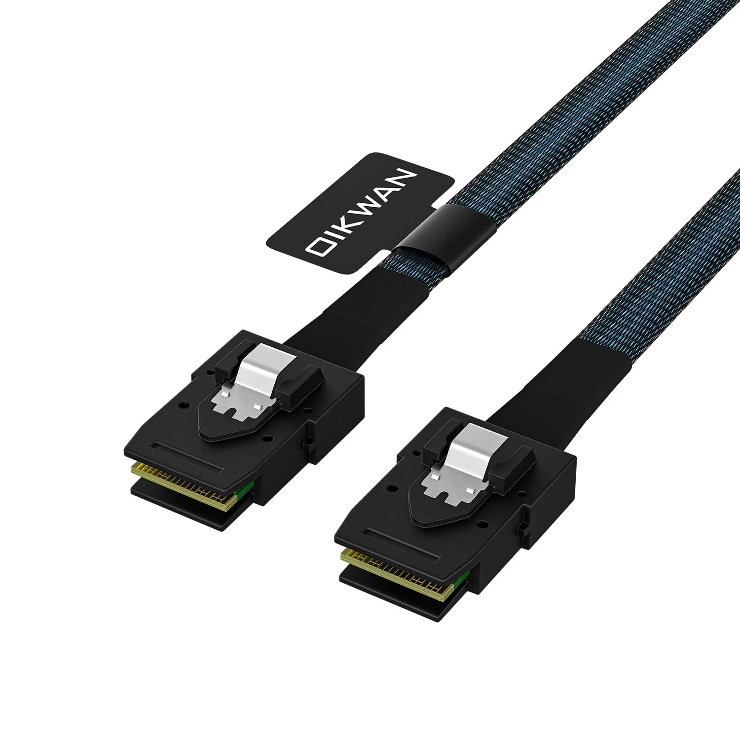 Internal Mini SAS to Mini SAS Cable, SFF8087 36 Pin to SFF8087 36Pin Data Cable Male Cord for Server, Raid Controller, SAS/SATA HBA, Data Storage System-1.6FT… 1.6FT - Image 2