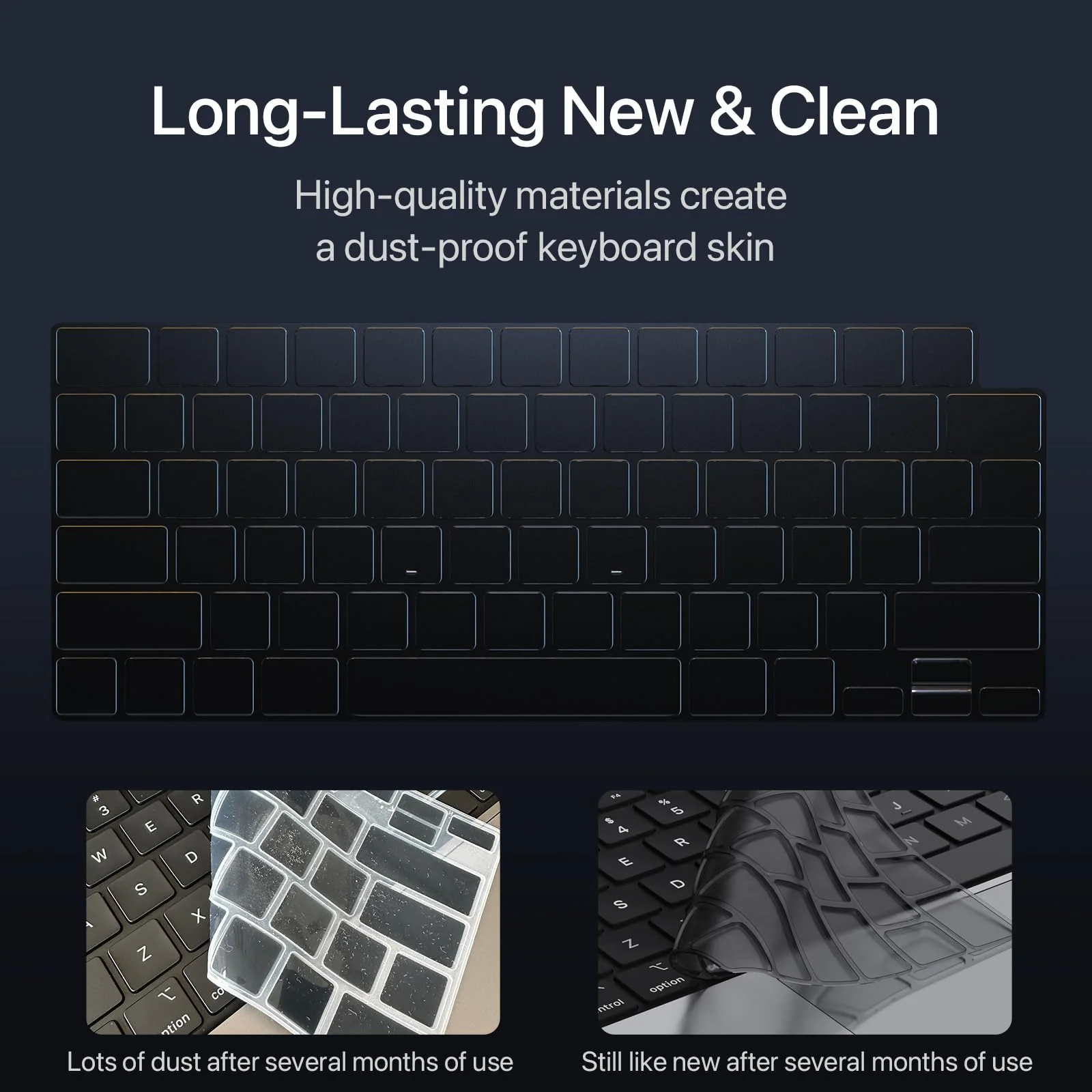 Invisible Armor for MacBook Air 15 inch Case M3 M2 2024 2023 New [Same as Bare Device] [Scientific Slim] Protective Hard Shell Translucent Cover for Laptop Model A3114 A2941 - Matte Clear - Image 8