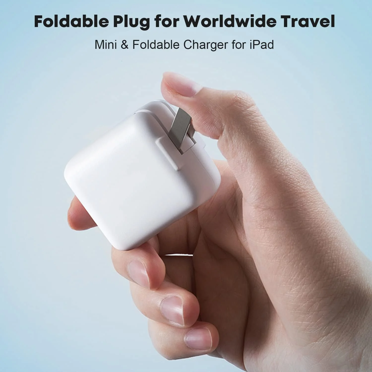 iPad iPhone Charger Fast Charging [ Apple Certified ] 2Set 6FT USB to Lightning Cable iPad Cord with 12W Foldable Block iPhone Charging Travel Wall Plug Compatible with iPad, iPad Pro, iPad Air,iPhone - Image 3