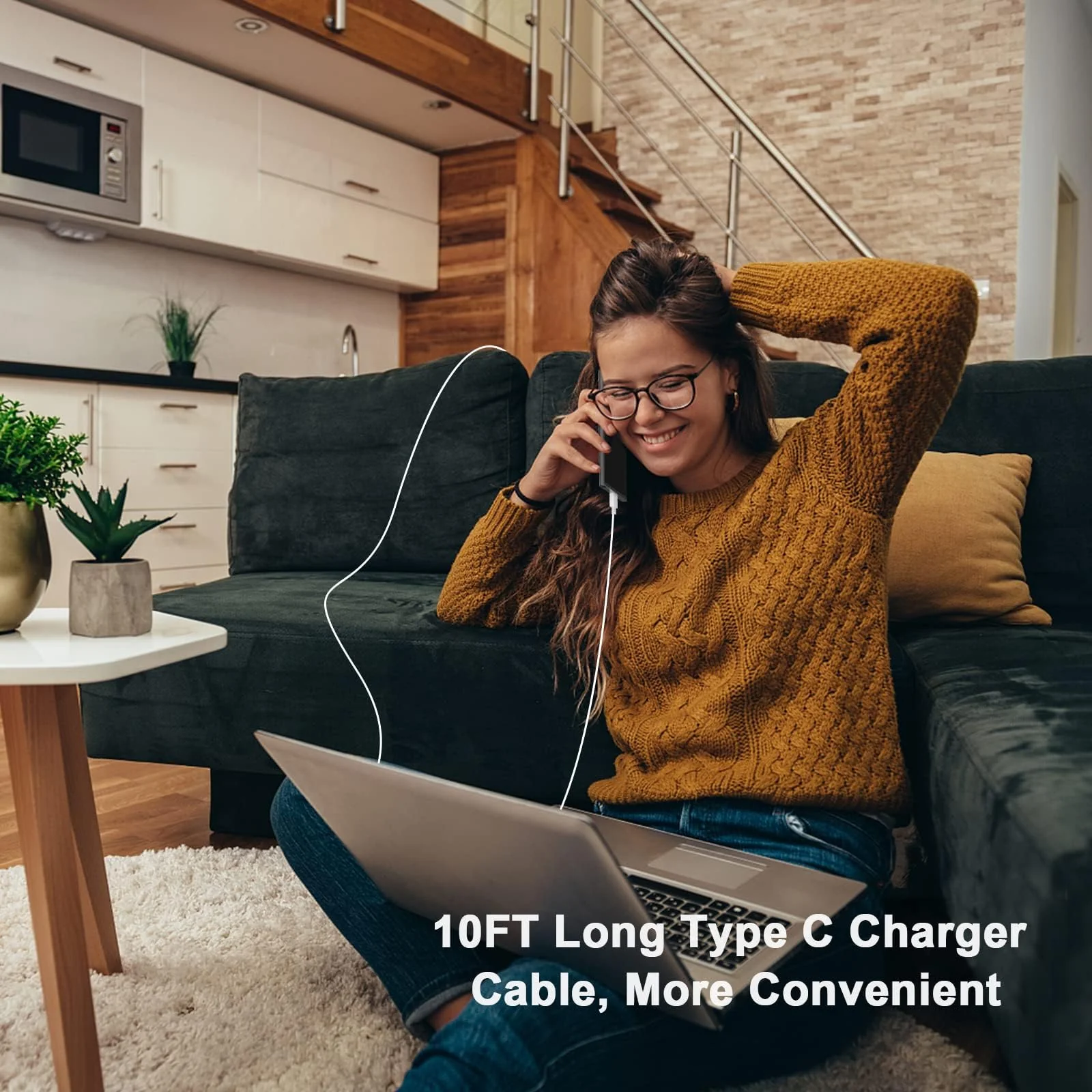 iPhone 16 15 Charger Fast Charging 10 FT, 2 Pack 20W USB C Wall Charger with 10FT Long Type C Charger Fast Charging Cable for iPhone 16/16 Plus/16 Pro/16 Pro Max/15/15 Pro/15 Pro Max/15 Plus White 10FT C - Image 8
