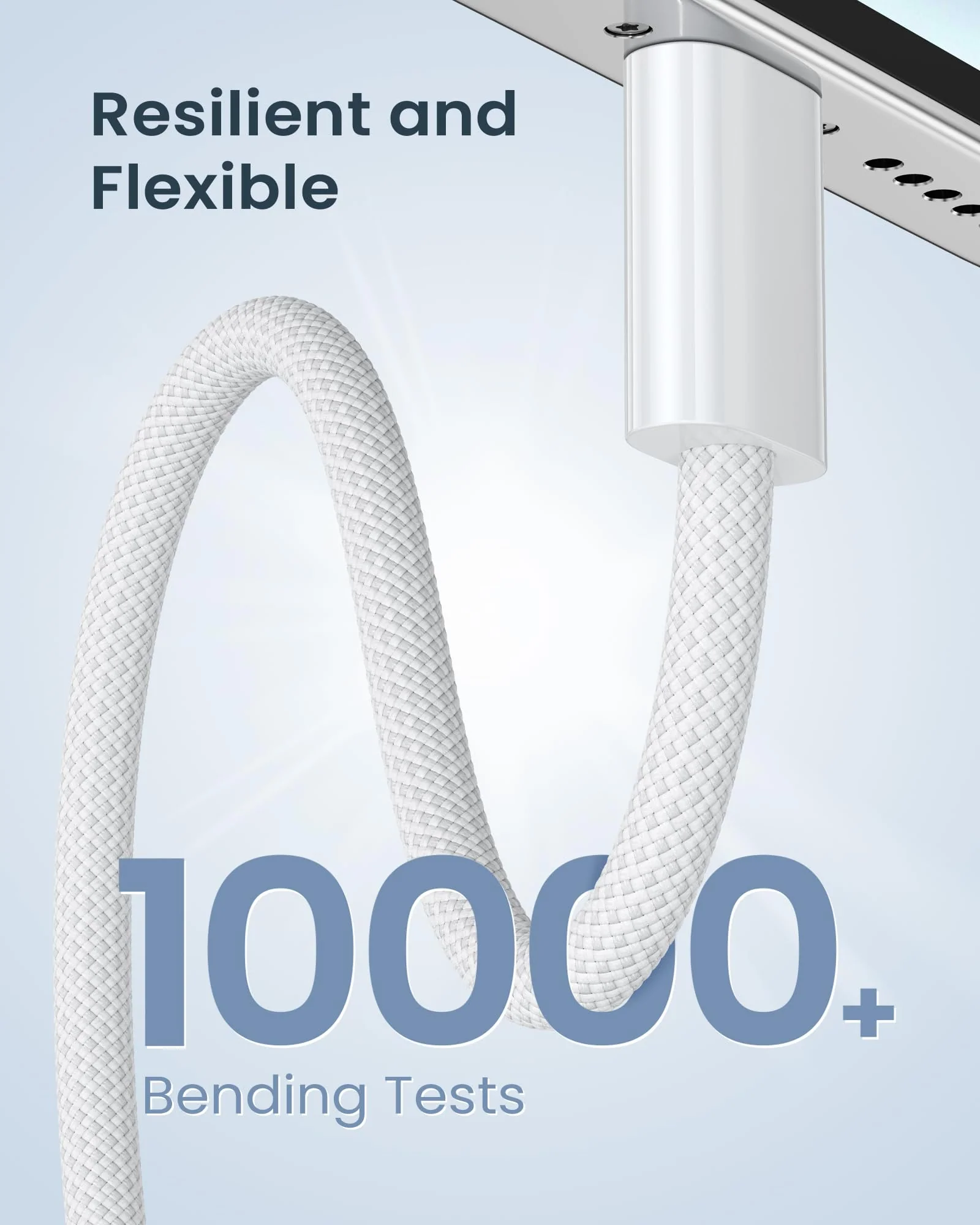 iPhone Charging Cable Lightning Cable 2 Pack 1 m, MFi Certified iPhone Fast Charging Cable USB to Lightning Cable for iPhone 14 13 12 11 Pro Max Mini XS XR X 8 8 Plus 7 6 6s Plus SE2020 1 m + 1 m White - Image 5