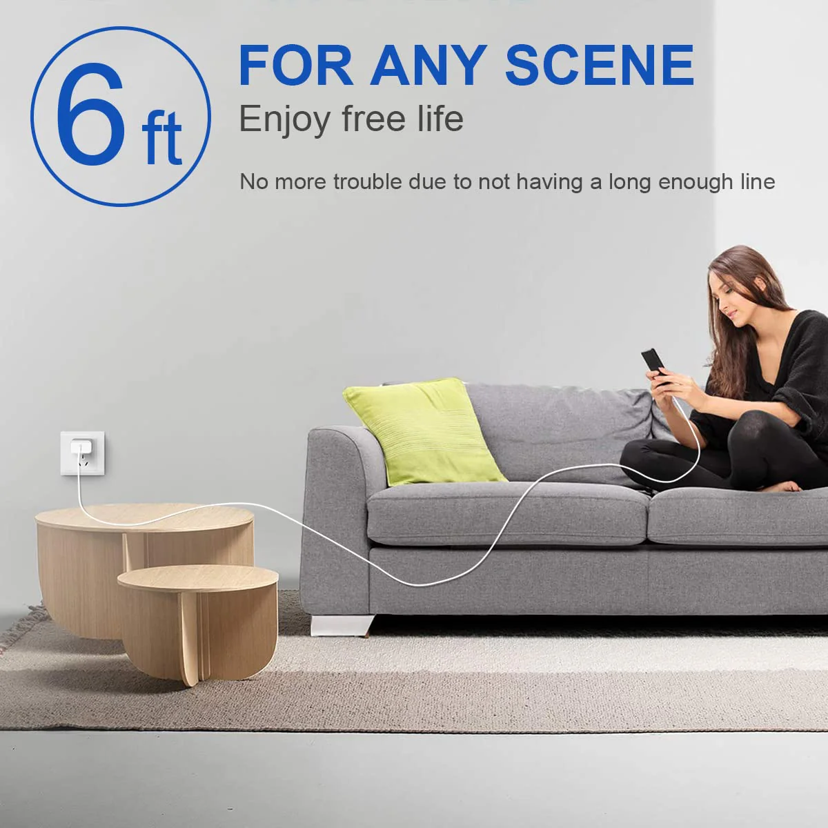 iPhone Fast Charger 【Apple MFi Certified】[4-Pack] USB C Wall Charger Fast Charging 20W PD Adapter with 6FT Charging Cable Compatible with iPhone 13/12/11 Pro Max,Mini,Pro/XR/iPad - Image 7