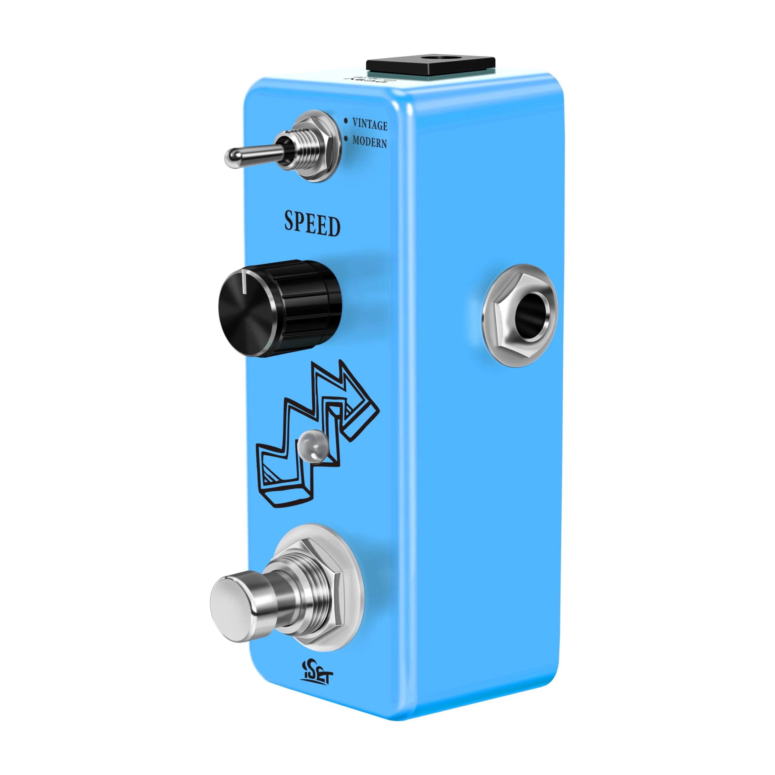ISET Analog Phaser Guitar Effect Pedal For Electric Guitar Bass Ture Bypass - Image 3