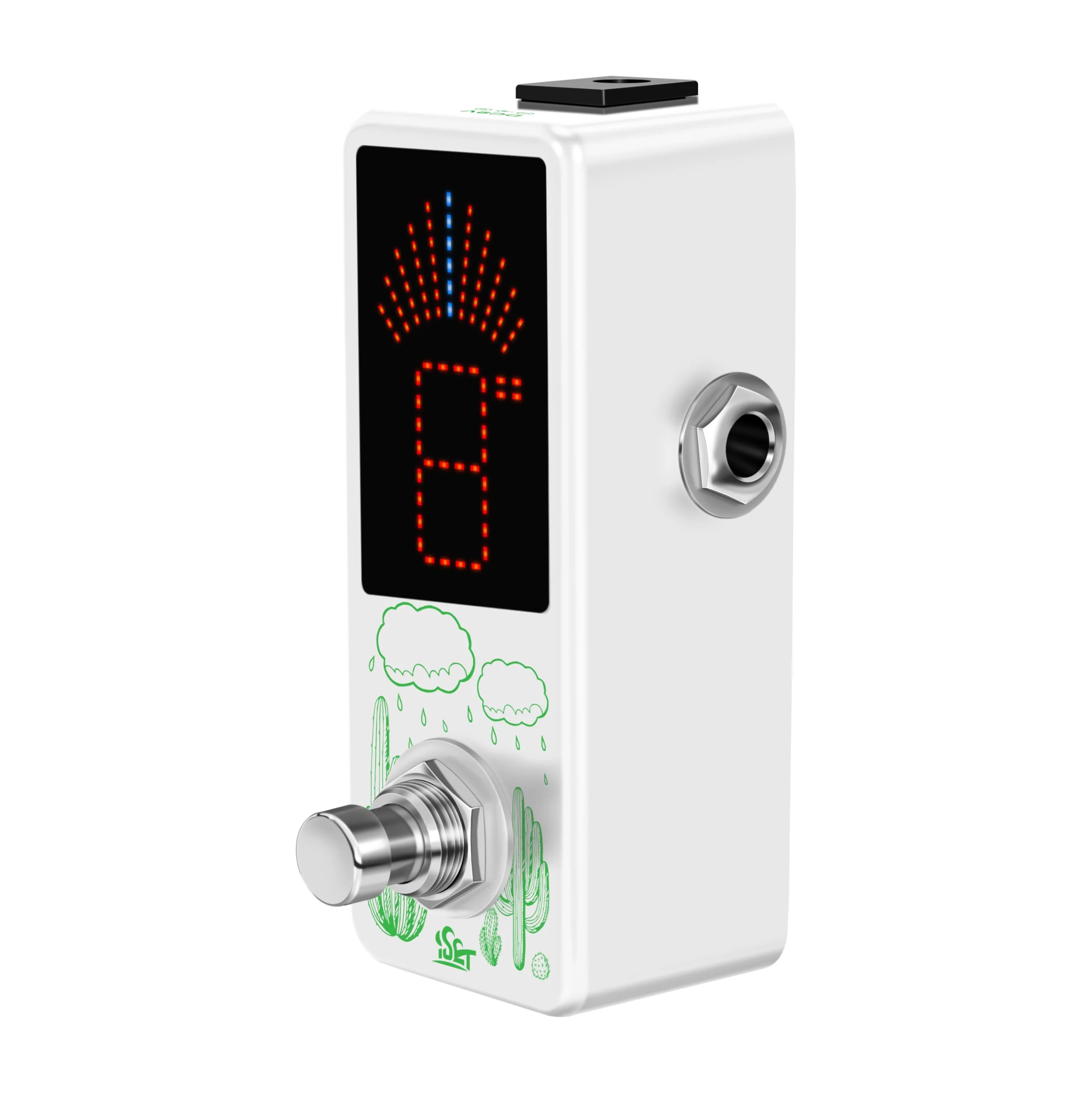 ISET Chromatic Tuner Pedal Tuner For Guitar Bass Violin And Other Chromatic Music Instruments - Image 3
