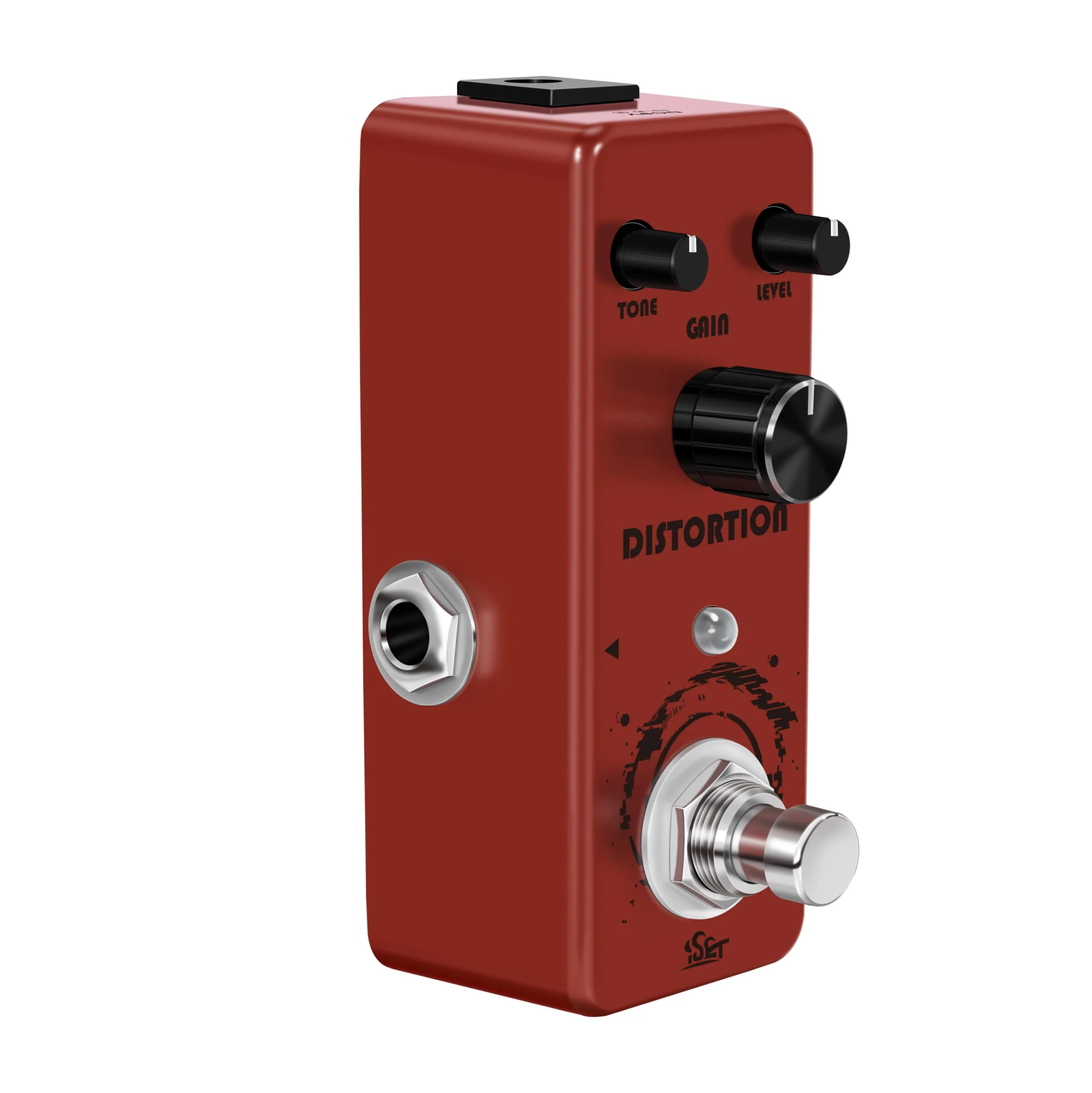 ISET Distortion Guitar Pedal Mini Single Guitar Effect Pedal for Electric Guitar Bass True Bypass (Distortion) - Image 2