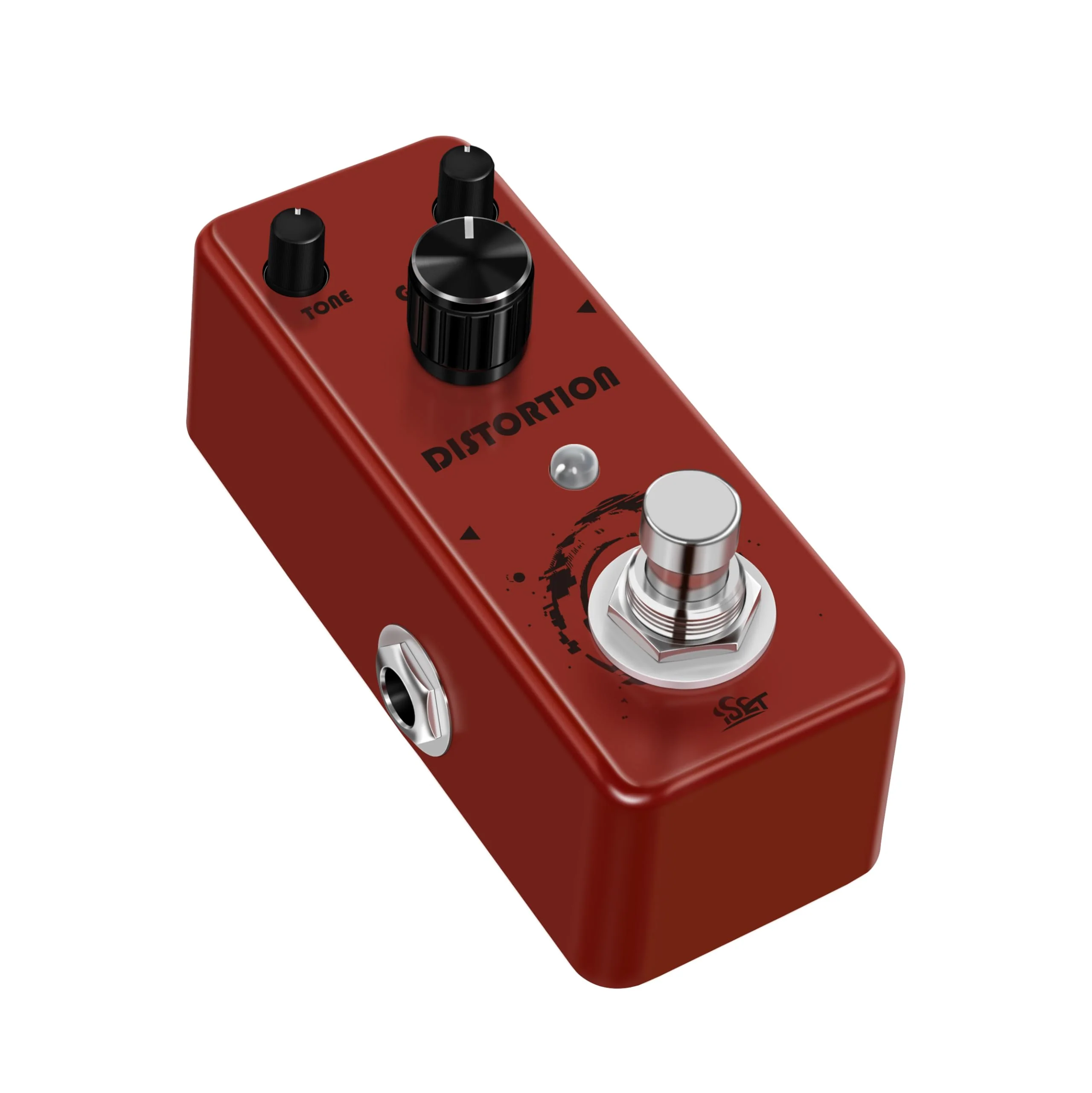 ISET Distortion Guitar Pedal Mini Single Guitar Effect Pedal for Electric Guitar Bass True Bypass (Distortion) - Image 3