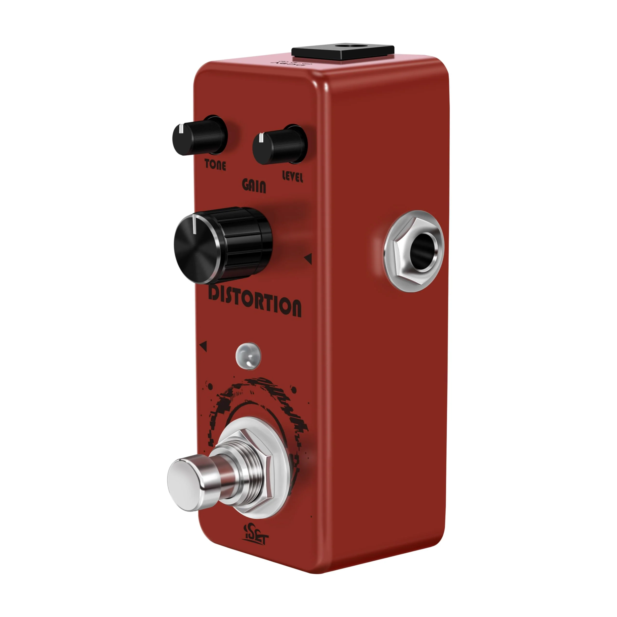 ISET Distortion Guitar Pedal Mini Single Guitar Effect Pedal for Electric Guitar Bass True Bypass (Distortion) - Image 4