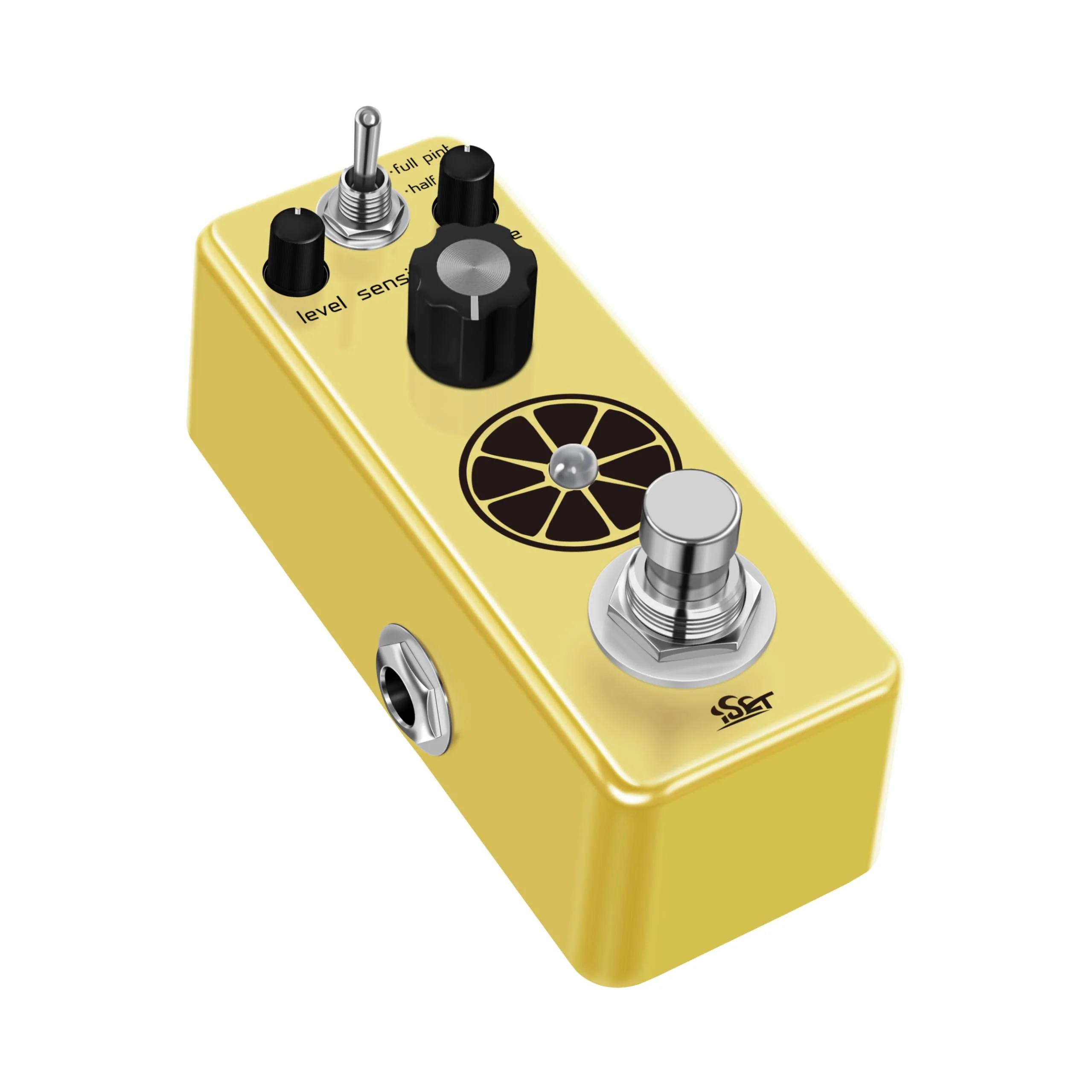 ISET Guitar Compress Pedal Mini Single Guitar Effect Pedal for Electric Guitar Bass True Bypass Lemon Compressor - Image 4
