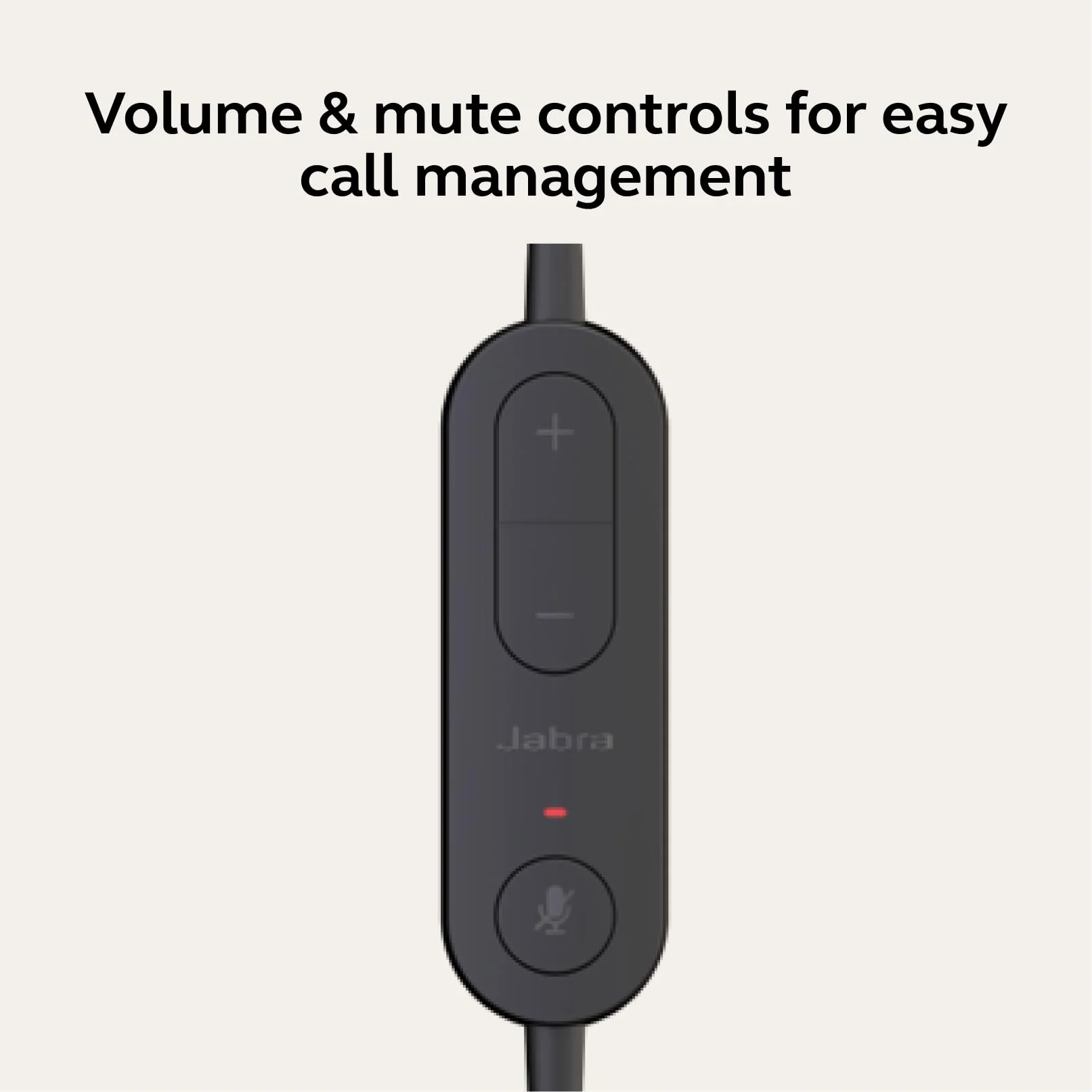 Jabra Evolve 10 Wired Headset with Noise-Cancelling Microphone for PC/Laptop Use, Easy USB-A Setup, TCO Certified, Lightweight Design, Inline Call/Volume Controls for Online Meetings, Black - Image 7