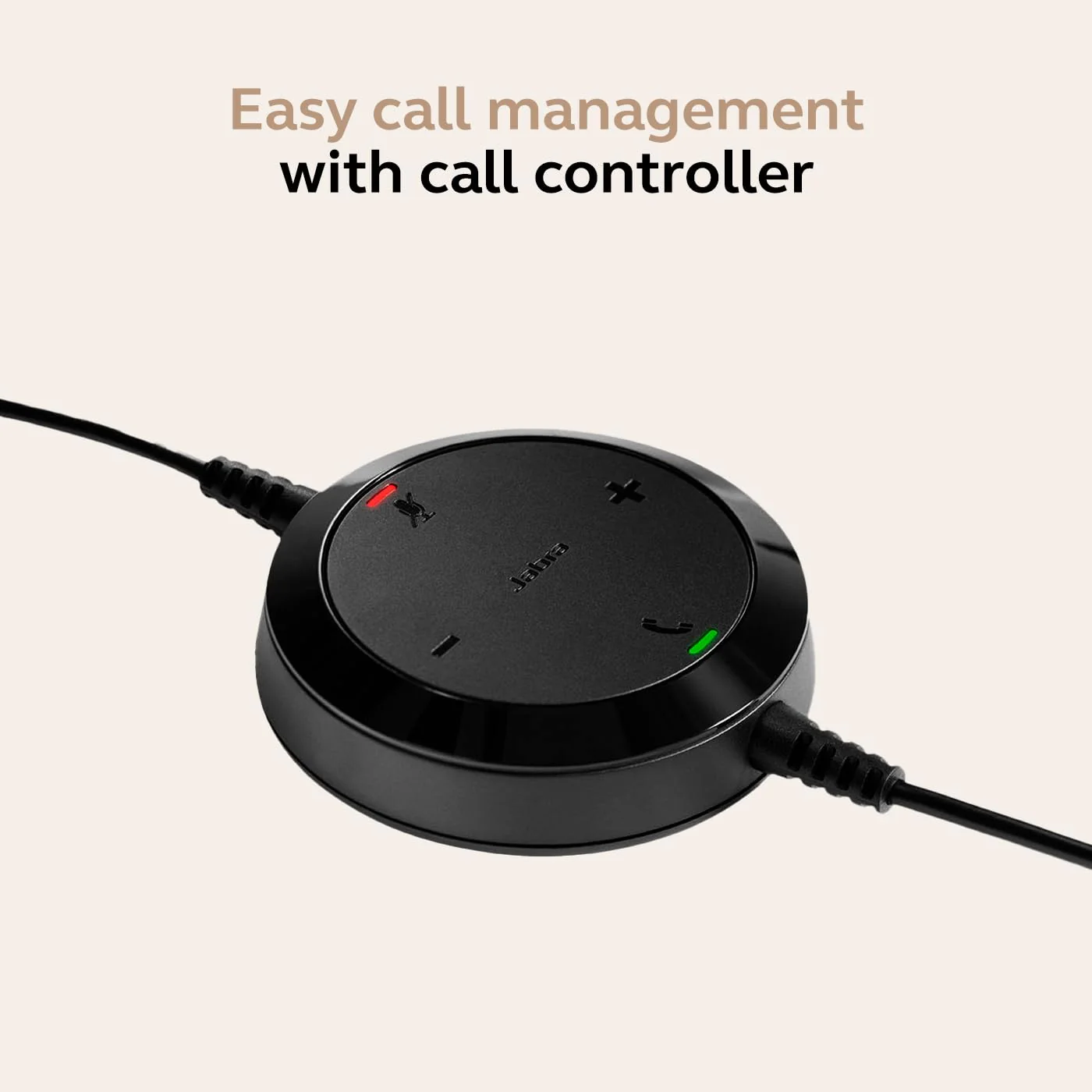 Jabra Evolve 20 Wired Headset (2025 Edition) - Single-Ear Set for Office and Work from Home - Call Control - Certified for MS Teams - USB-C/A Connectivity - Black Mono Teams Certified - Image 4