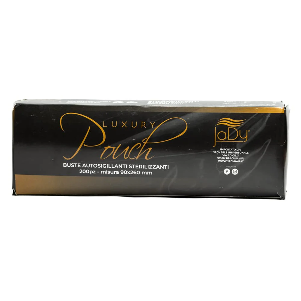 JaDy - Self Sealing Sterilization Bags | Suitable for Professional Use | Pack of 200 | Size 90 x 260 mm Clear Medium Plastic - Image 3