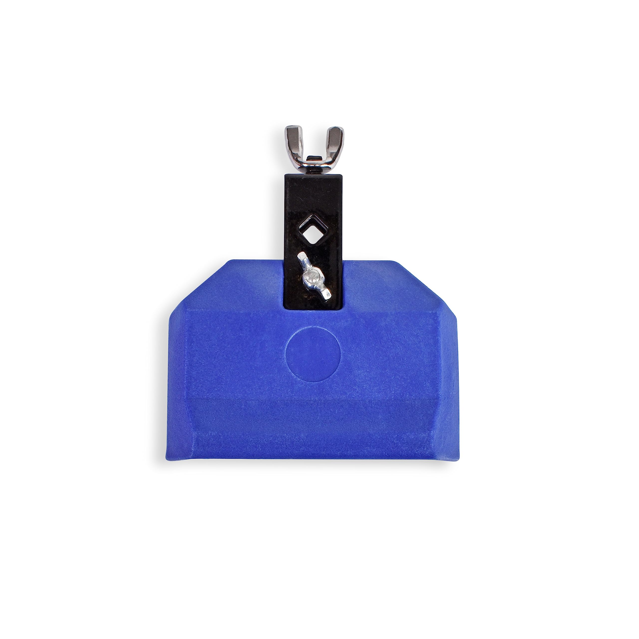 Jam Block - Latin Percussion Instrument, Musical Drum Block Accessory, Blue Plastic with Adjustable Mounting Bracket - Complete with Drumstick Keyring - Image 7