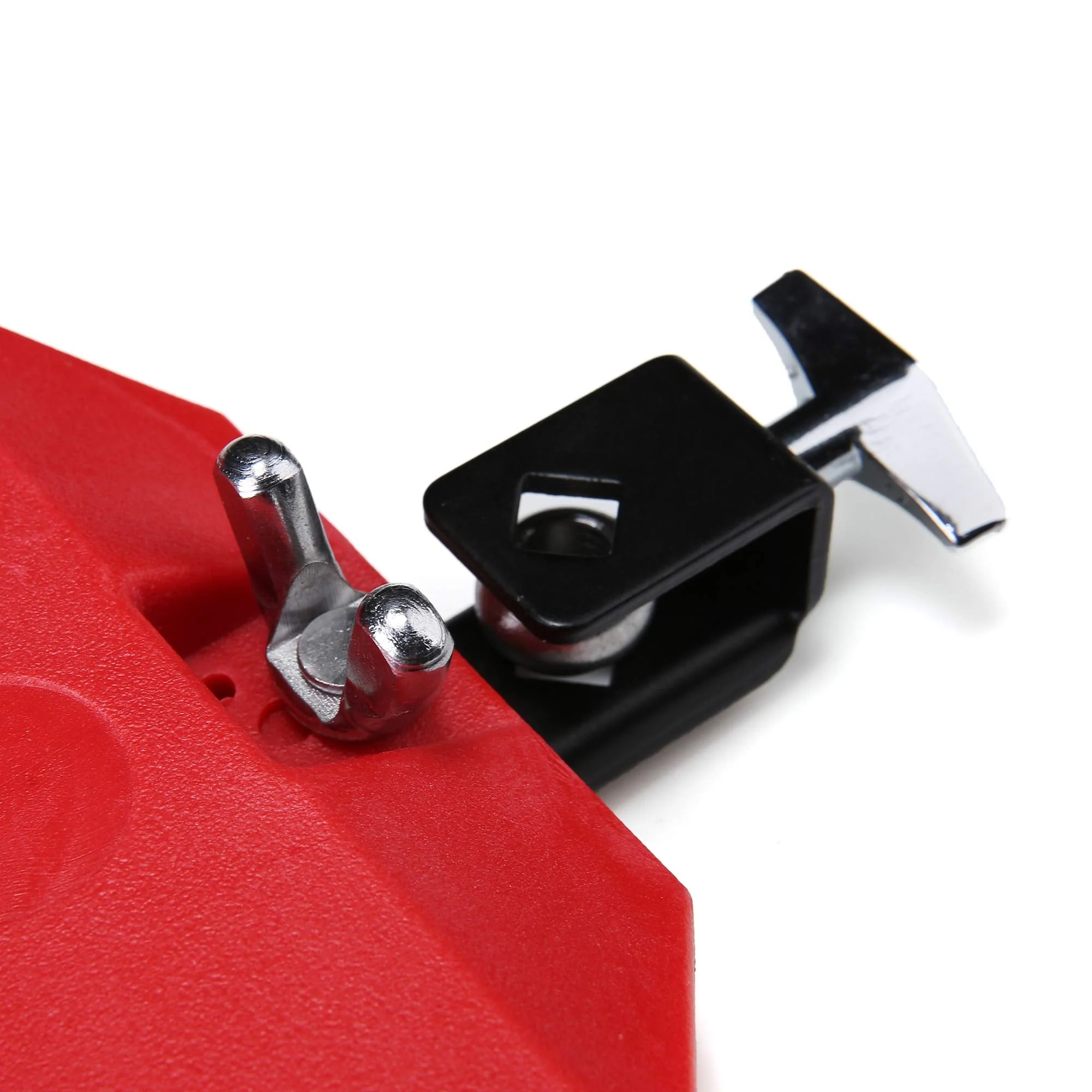 Jam Block, Red Musical Percussion Block, Latin Drum Instrument, Plastic - Image 4