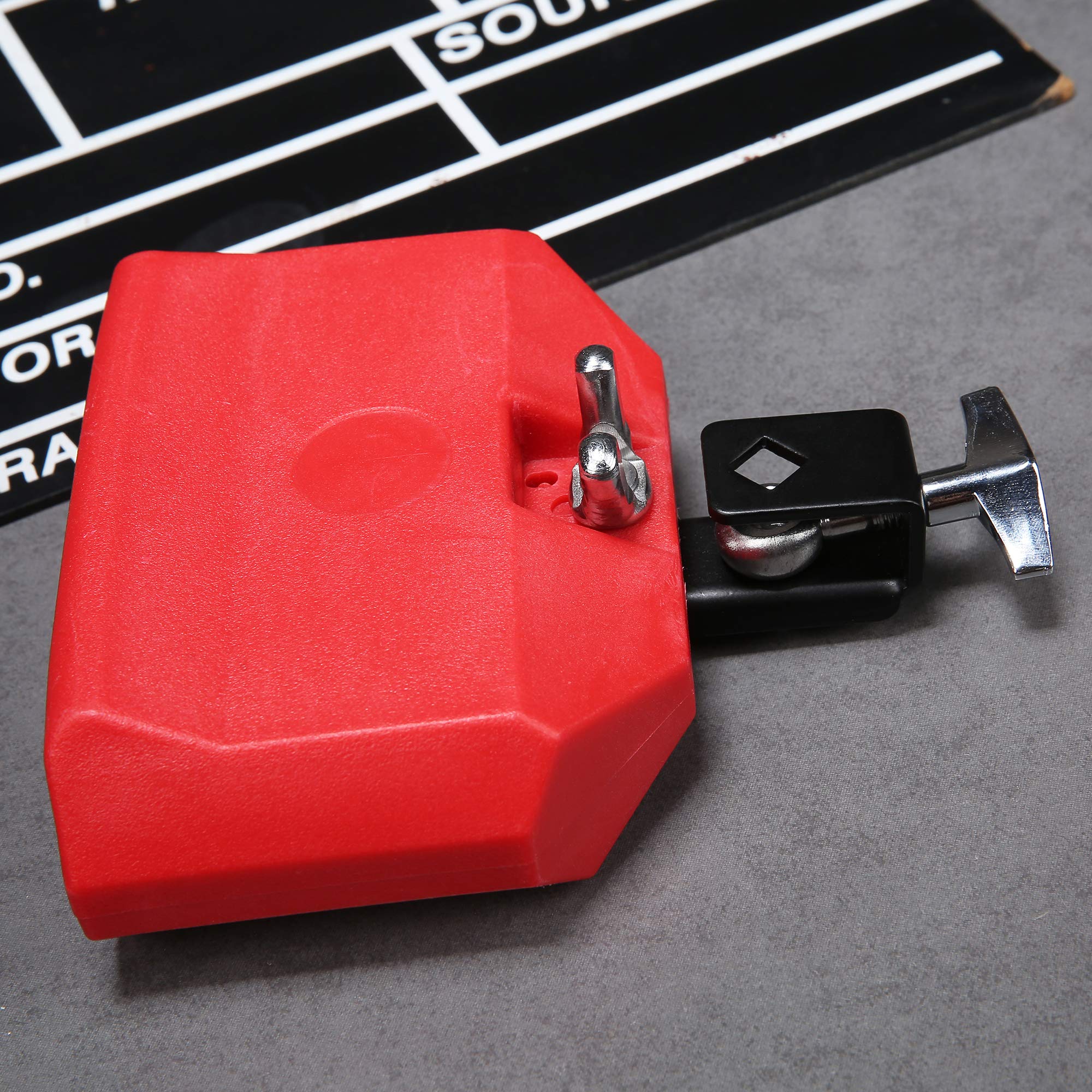 Jam Block, Red Musical Percussion Block, Latin Drum Instrument, Plastic - Image 7