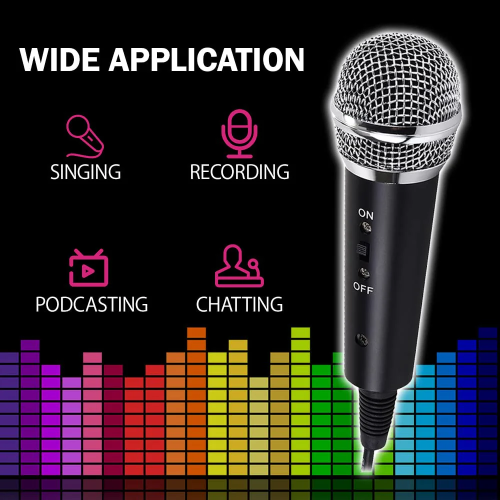 Japard Gaming USB Microphone for PC High Sensitivity, Mini Condenser 3.5 mm Plug for iPhone iPad Android, Broadcast Music Recording Set for Computer Meeting Podcast - Image 7
