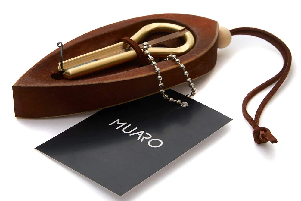 Jaw Harp by MUARO P.Potkin in Dark Wooden Case (Mouth Harp) - Image 3