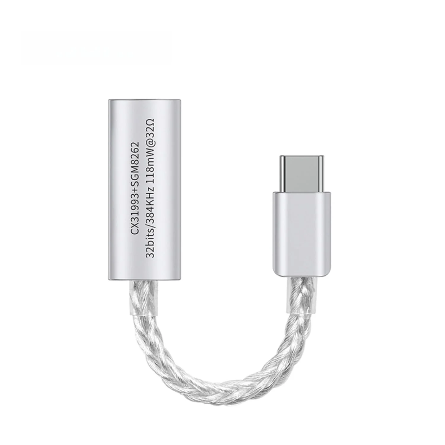JCALLY JM7 MAX USB-C to 3.5mm Headphone DAC Amplifier CX31993 + SGM8262, Type-C to 3.5mm Digital Audio Decoding for iPhone, Samsung Galaxy, iPad & Android Phone - Image 2