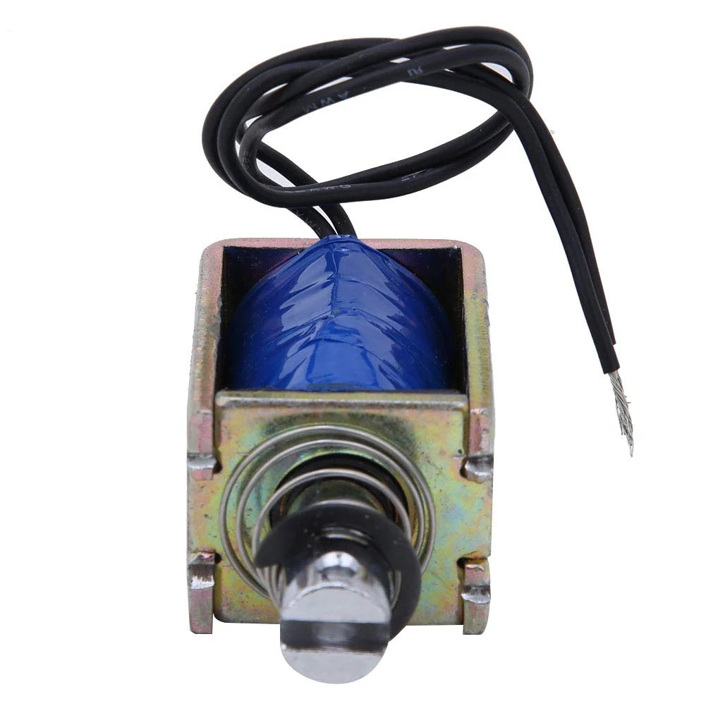 Jeanoko Low Friction 15 mm Hub Push Pull Electromagnet Antioxidation 25N 24V JF-1040B Magnetic Electromagnet Easy Installation for Vending Machines - Image 7