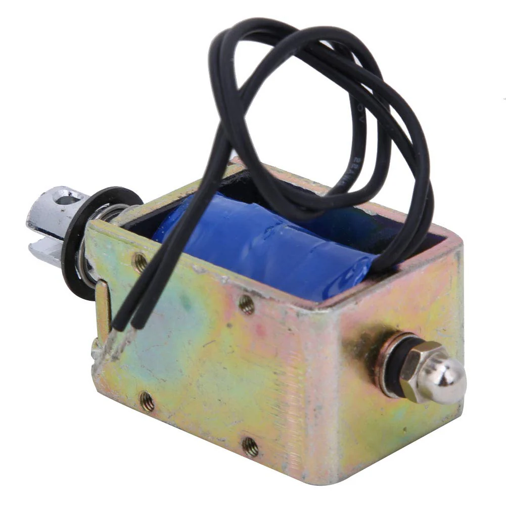 Jeanoko Low Friction 15 mm Hub Push Pull Electromagnet Antioxidation 25N 24V JF-1040B Magnetic Electromagnet Easy Installation for Vending Machines - Image 8