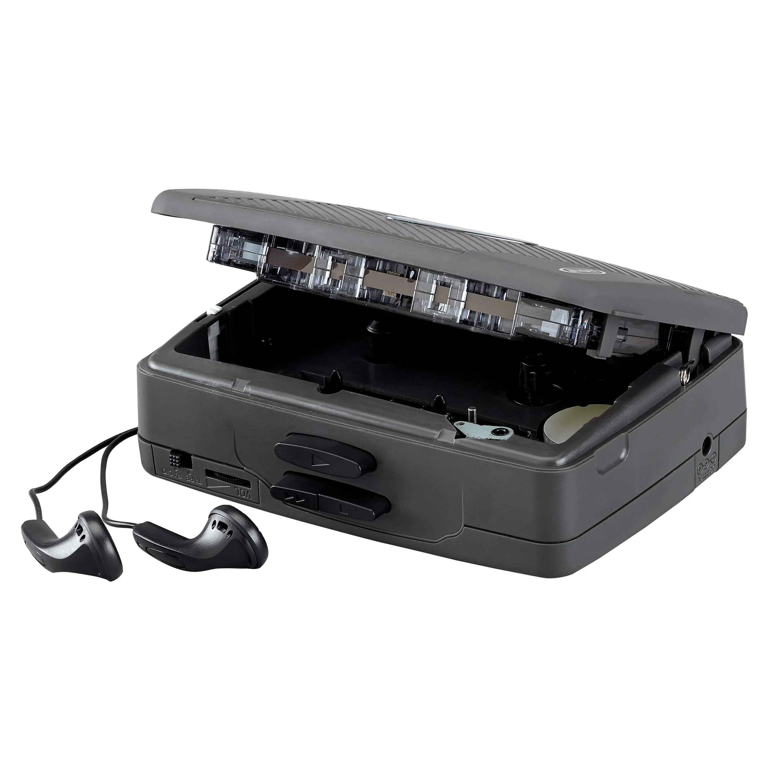 Jensen Portable Compact Lightweight Slim Design Stereo AM/FM Radio Cassette Player - Image 2