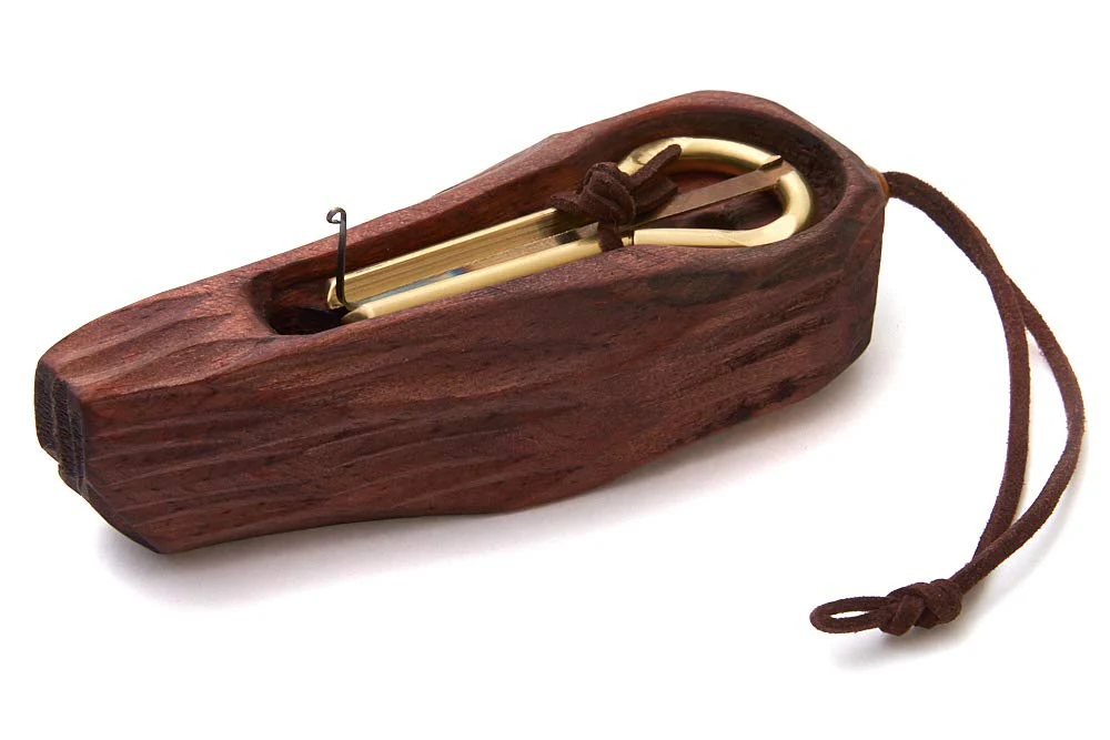 Jew's Harp by MUARO P.Potkin in Shaman Wooden Case (Mouth Musical Instrument) - Image 2