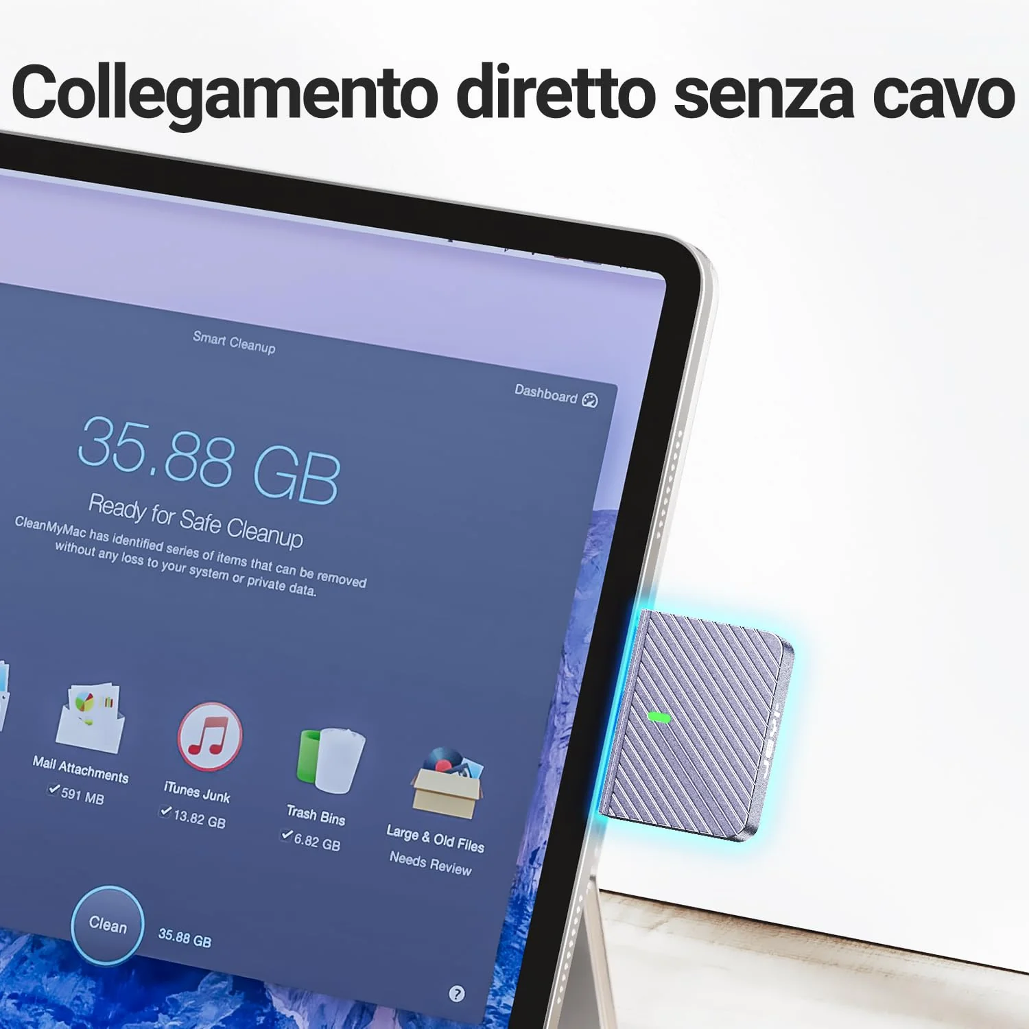 JEYI 2230 Only M.2 Enclosure, Direct-Attached Wireless USB C 10Gbps M.2 NVMe SSD Enclosure Adapter, 2tb Max - i9 Zebra 2230C i9_Zebra_2230C - Image 4