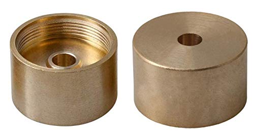 Jiayouy 9Pcs Trumpet Valve Finger Buttons Valve Cap Screw Trumpet Repair Part Golden - Image 5