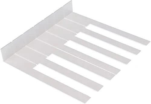 Jiayouy Complete Set 52Pcs Plastic Piano Keytops with Fronts Piano Key Tops Replacement White 52mm Long Head - Image 3