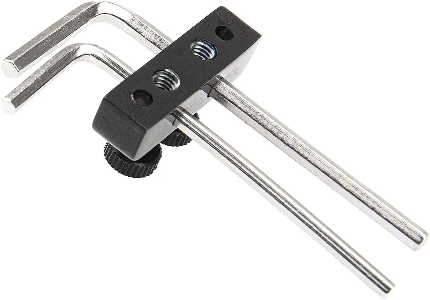 Jiayouy Set of Tremolo Bridge Shim & Locking Nut for Floyd Rose Tremolo Bridge Electric Guitar, Black - Image 5