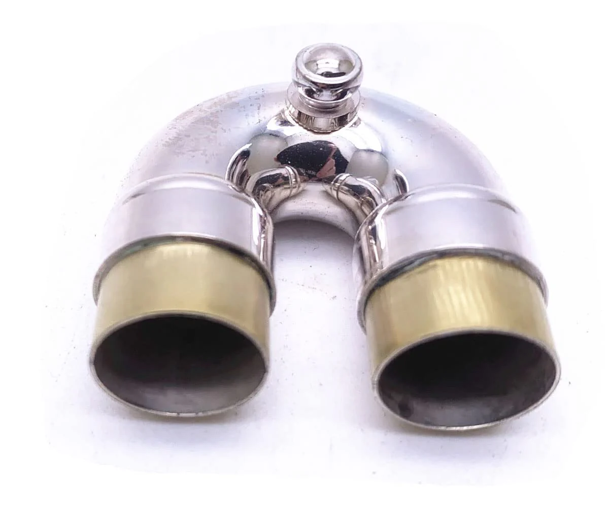 Jiayouy Trumpet 2nd Valve Tuning Silde Assembly for Brass Bb Trumpet Instrument Silver - Image 2