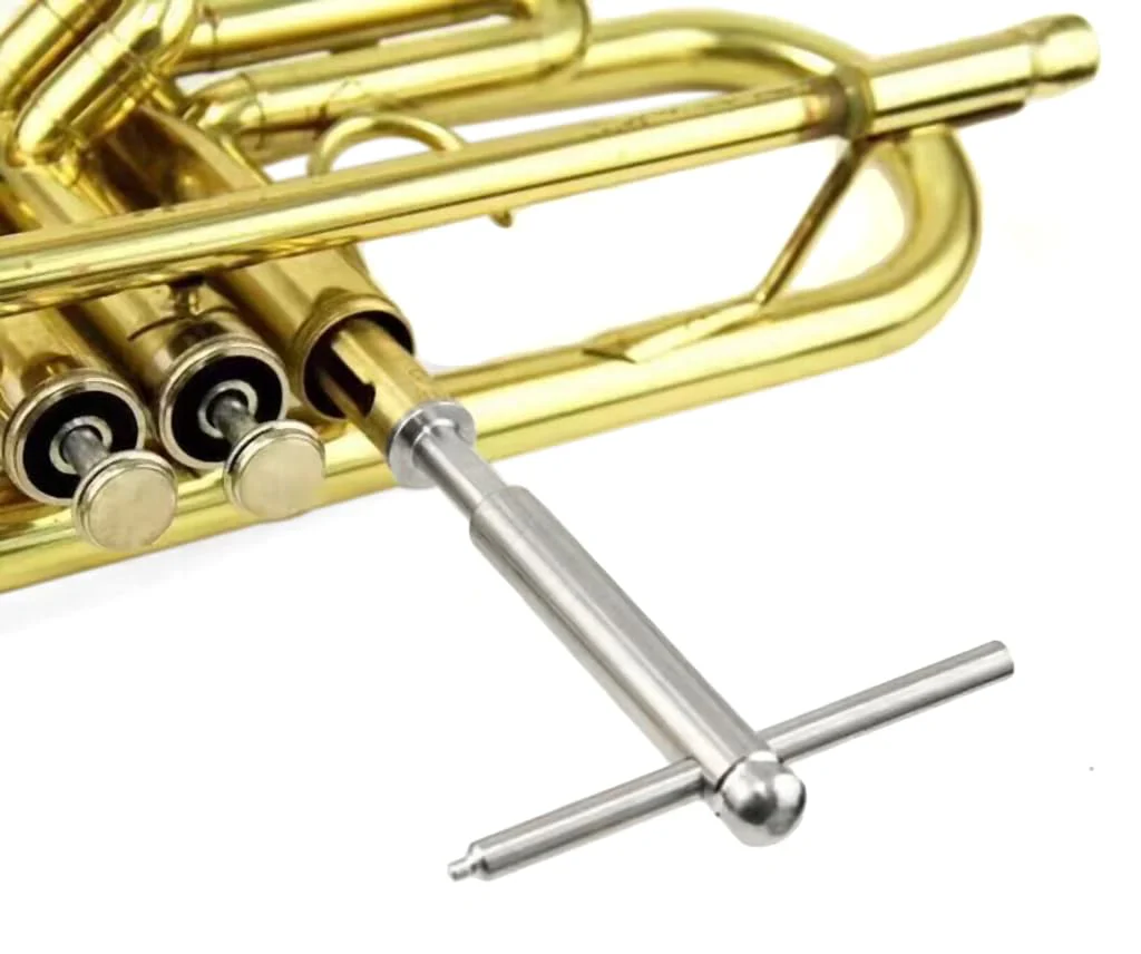 Jiayouy Trumpet Repair Kit Steel Connecting Piston Rod Grinding Tools for Brass Wind Instruments Trumpet Trombone Euphonium Horn - Image 6