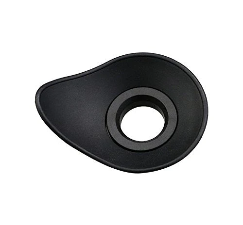 JJC EN-DK19 Large Eye Cup, Ergonomic Oval Soft TPU Rubber Eye Piece, D850 Eyecup Viewfinder, DK 19 Replacement, 65*51*34mm, Compatible with Nikon D850 D810 D800E D800 D500 D3 D3S D3X D4 D4S D5 Df - Image 3