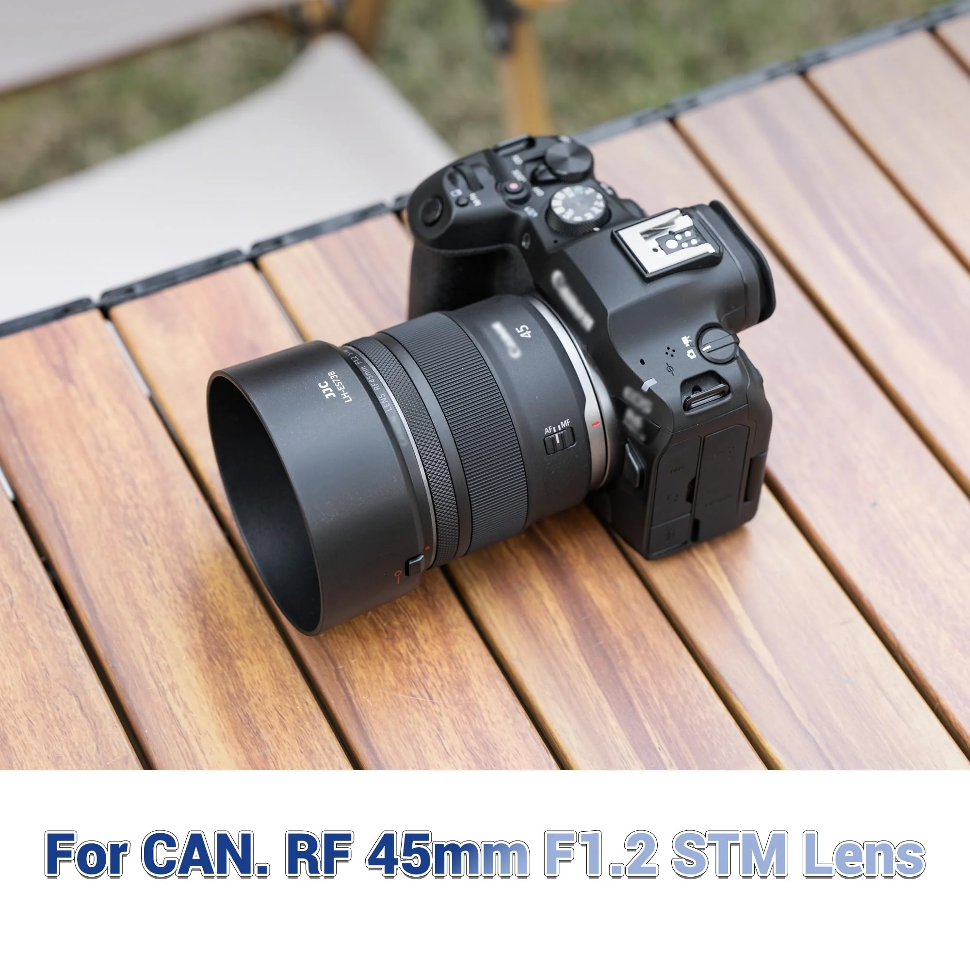 JJC ES-73B Lens Hood for Canon RF 45mm f/1.2 STM, Replaces Canon ES-73B, No Vignetting, Reversible, Compatible with 67mm Filter/Lens Cap Original Shape - Image 3