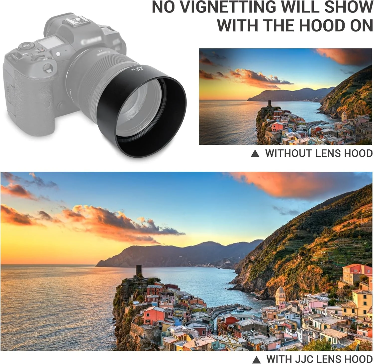 JJC ES-73B Reversible Lens Hood Shade Protector for Canon RF 45mm RF45mm F1.2 STM Replaces Canon ES73B, Compatible with 67mm Filters & Lens Caps, No Vignetting Round Shape - Image 6