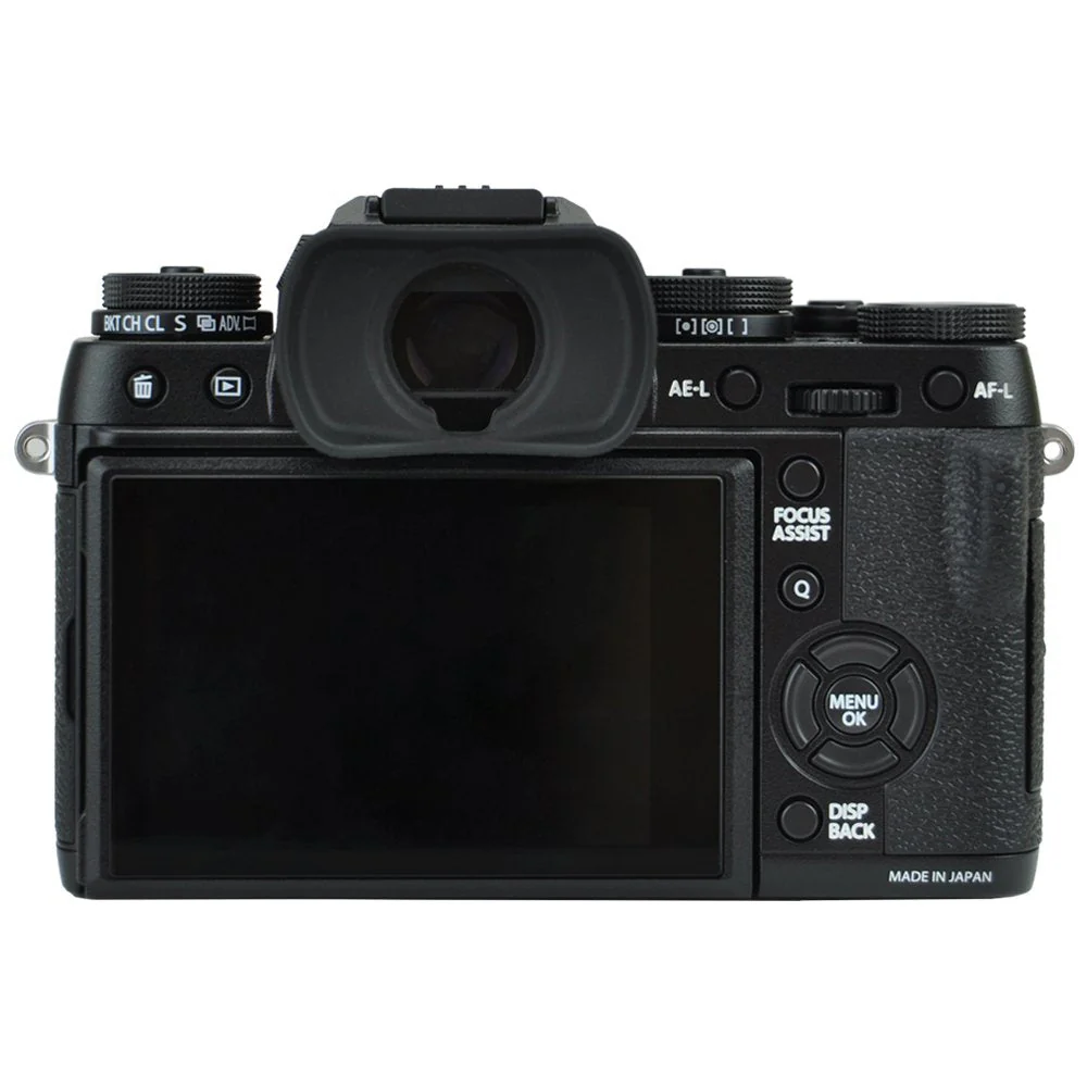 JJC Eyecup Eyepiece EF-XT L Replacement for Fuji X-H2 X-T5 X-T4 X-T3 X-T2 XT4 XT3 XT2 XT1 XH1 GFX100S GFX100 GFX 50S GFX50S II Camera Viewfinder Eyeshade Replaces Fuji Eye Cup EF-XTS EF-XTM EF-XTL - Image 9