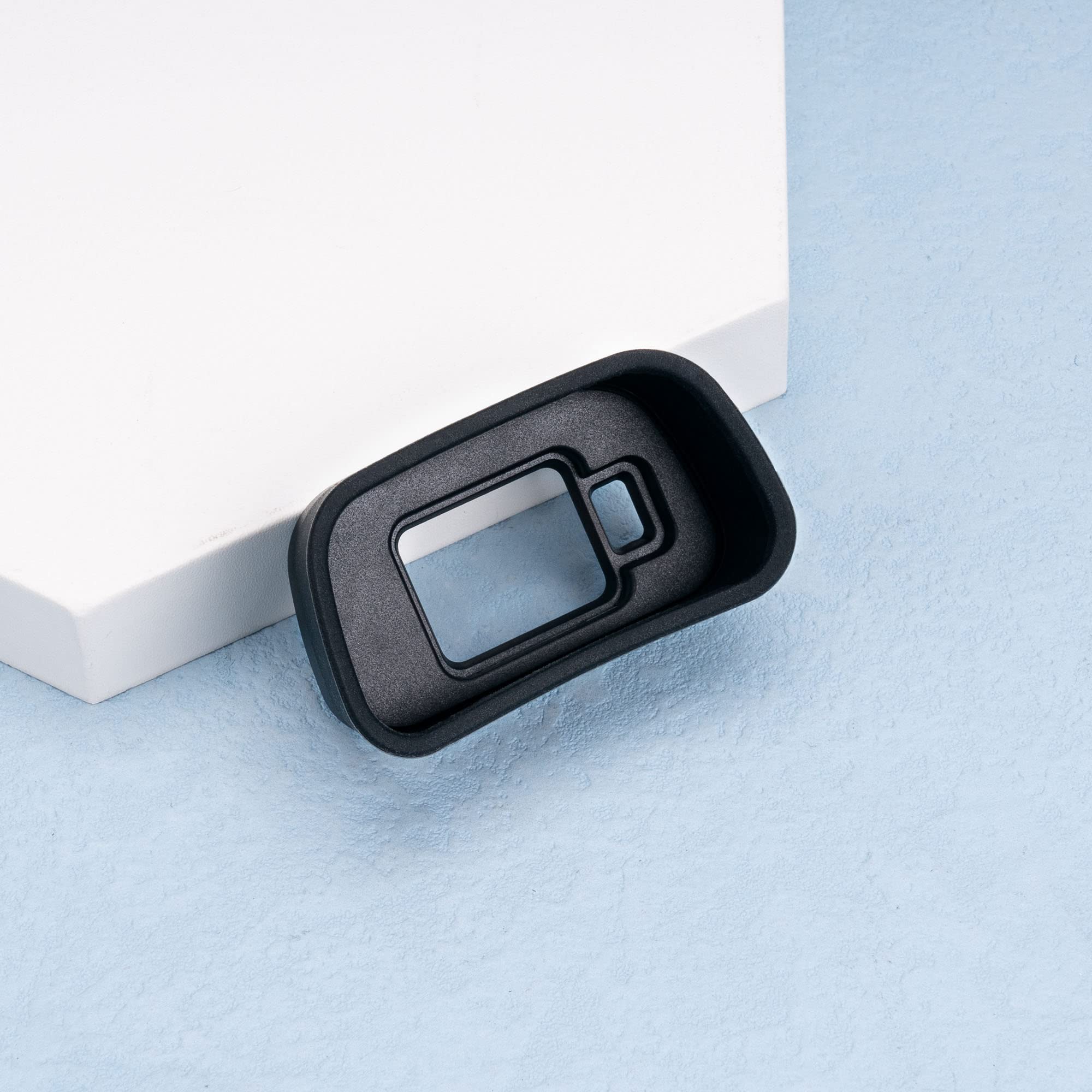 JJC Eyecup Eyepiece Viewfinder for Canon EOS R7 Camera with Soft Silicone Extended Design For EOS R7 - Image 9