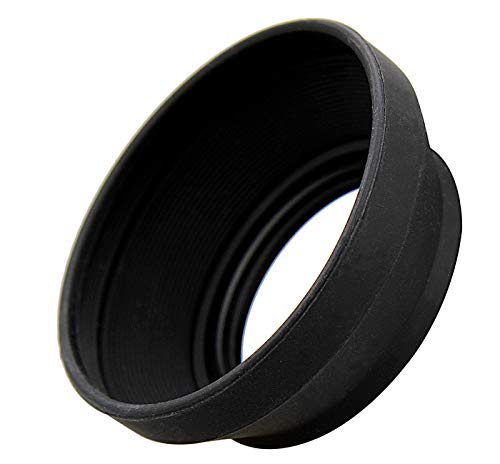 JJC HR-2 Lens Hood Lens Shade Cover for Nikon NIKKOR 50 mm f/1.2 AI-S,50 mm f/1.4,1.8 D-AF,58 mm f/1.2 Noct AI-S Lens, Replace Nikon HR-2 Lens Hood - Image 2