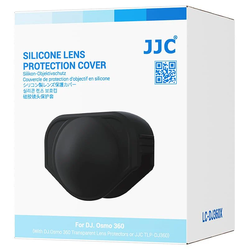 JJC Lens Cover for DJI Osmo 360, Silicone Cover Compatible with Osmo360 LensProtector, Protective Rubber Cap Protect Front & Rear Lens from Crack Bumps Dust Scratch When Not Using Large-Compatible with Lens Guard - Image 9