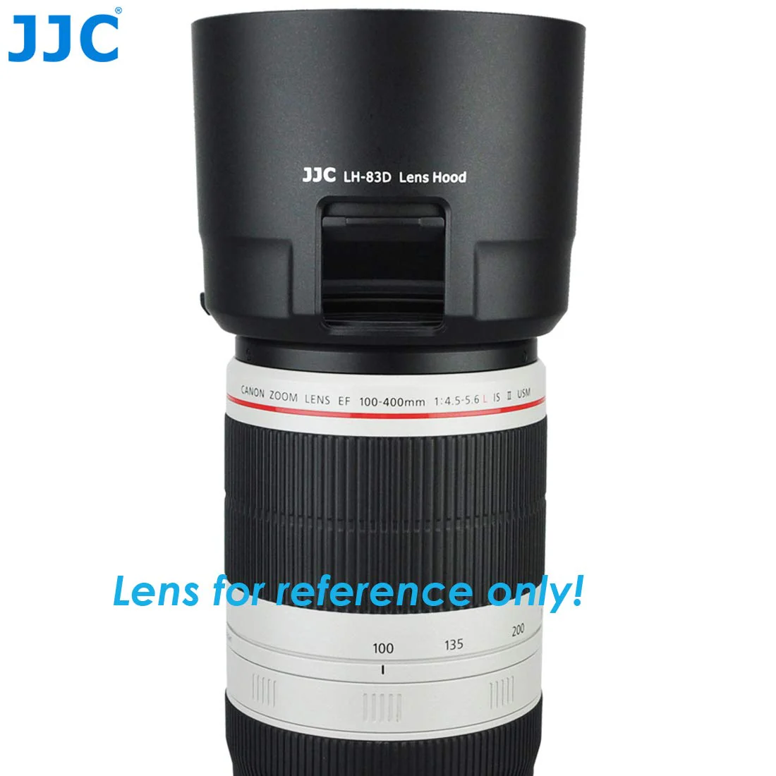 JJC LH-83D Dedicated Bayonet Lens Hood, Compatible with CANON EF 100-400mm f/4.5-5.6L IS II USM Lens, 100 400mm IS II USM Lens Hood, Filter Access Window for CPl ND Adjust, ET83D, replace ET-83D Hood - Image 3