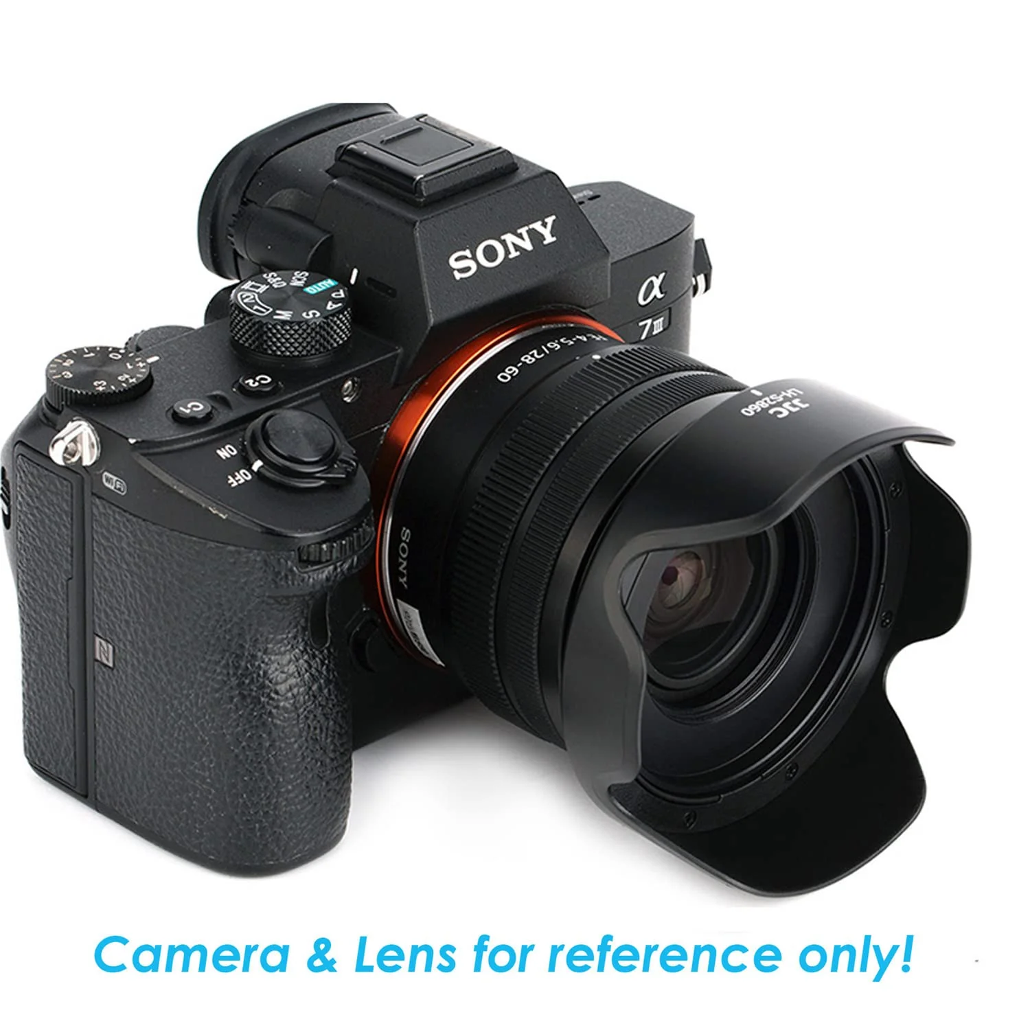 JJC LH-S2860 Black Petal Tulip Lens Hood Shade, Compatible with Sony FE 28-60mm f/4-5.6 Lens and Sony E PZ 16-50mm f/3.5-5.6 OSS Lense - Image 2
