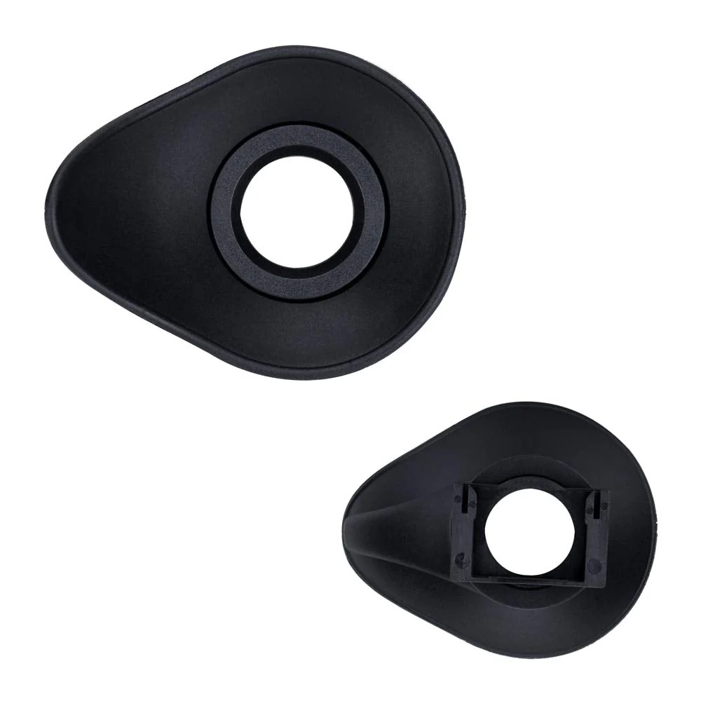 JJC Oval Eyecup Eyepiece Viewfinder for Nikon D7500 D7200 D7100 D7000 D5600 D5500 D5300 D3500 D3400 D780 D750 D610 D90 D80 & More, 360° Rotatable Design Replaces Nikon DK-25/20/21/23/24 Eye Cup Oval Design - Image 2