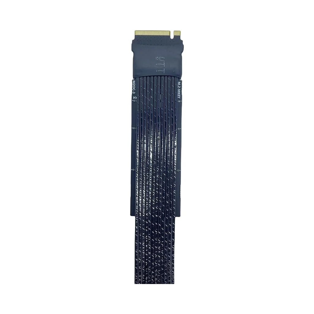 JMT M.2 NVMe M Key to Oculink 4i / SFF8611 Extension Cable PCIe4.0 X4 Gen3 4 Compatible with T10 / SAS-4 SFF-8612 (15cm) 15cm - Image 9