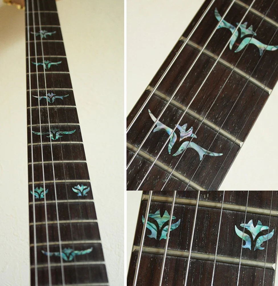 Jockomo Tailored Leaf (Avalon MIX) Guitar Inlay Sticker Abalone Mix - Image 2
