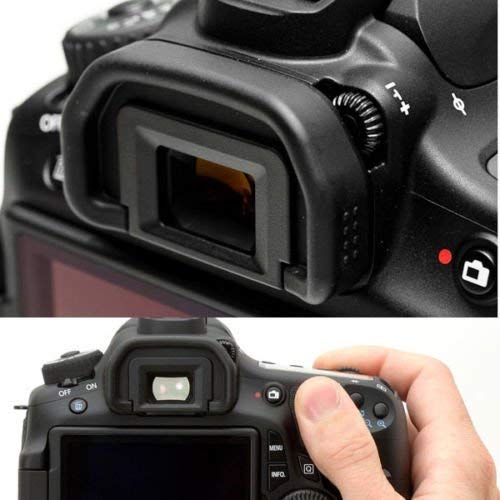 joleully 80D Eyecup Eyepiece Viewfinder Compatible for Canon EOS 90D 80D 70D 60D 50D 40D 20D 5DII 6DII Camera, Replaces EB Eyecup (2 Pack) - Image 4