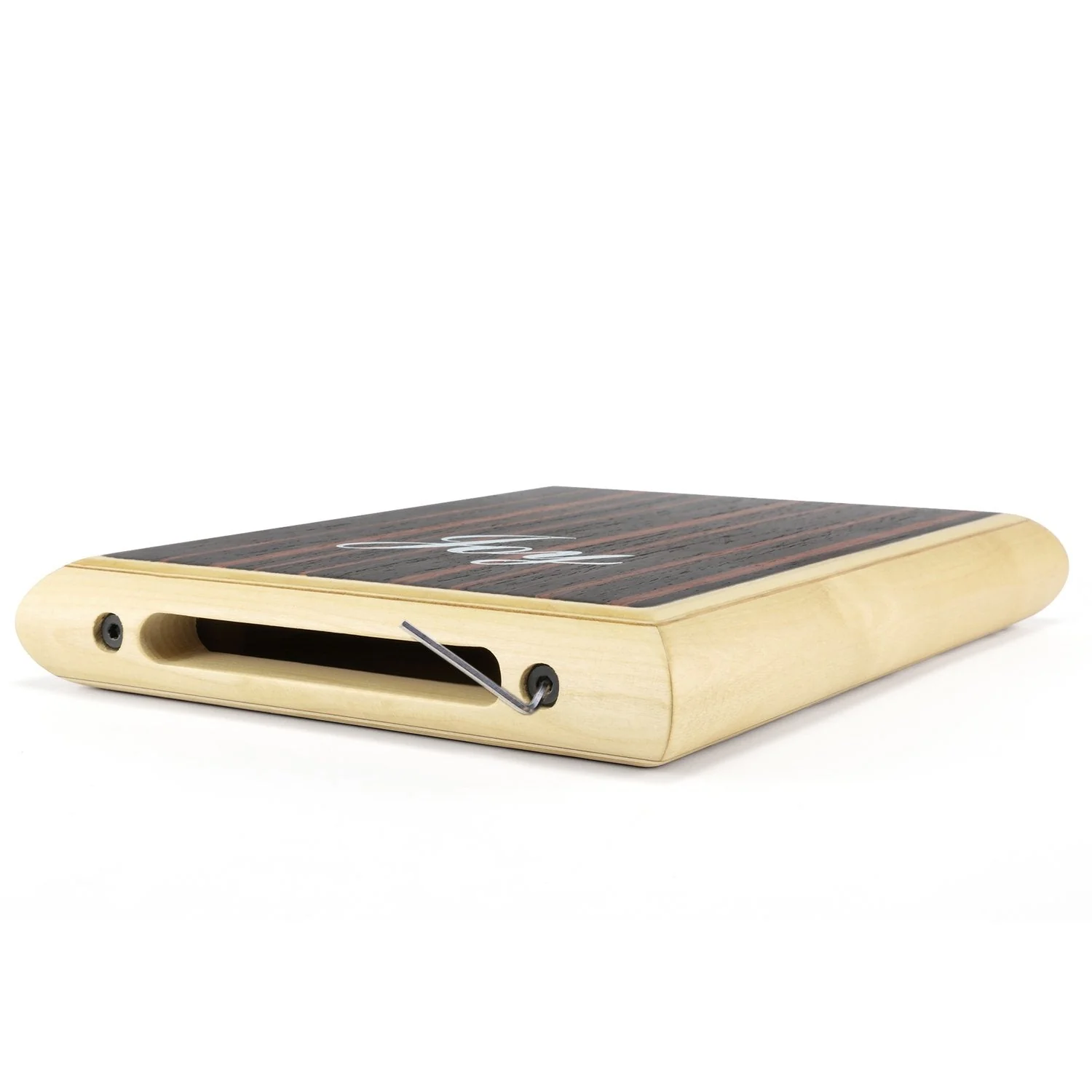 Joy 101 Pad Series Cajon with Veined Ebony Tapping and Birch Wood Body Mini Pad - Image 5