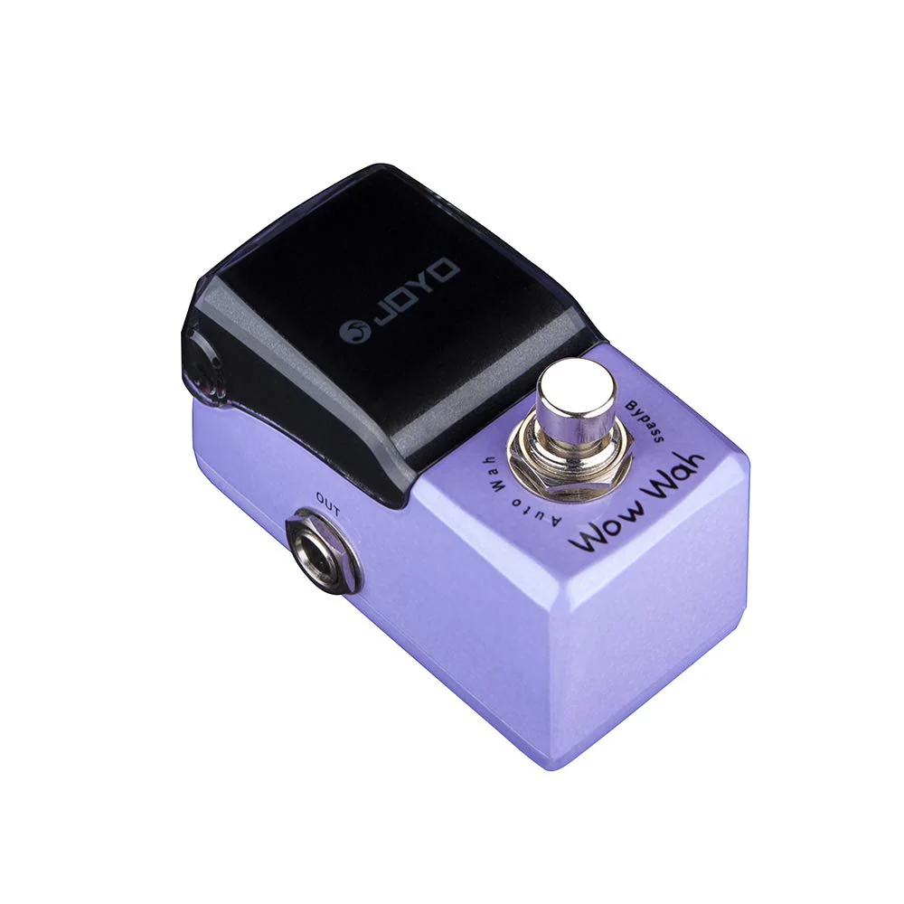 JOYO Auto Wah Mini Pedal for Electric Guitar Effect - True Bypass Ironman Series (Wow Wah JF-322) purple auto wah - Image 6