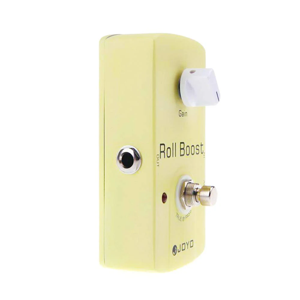 JOYO Boost Pedal Classic Circuitry up to 35dB Clean and Clear Boost for Electric Guitar Effect - True Bypass (Roll Boost JF-38) Classic,Boost Yellow - Image 3